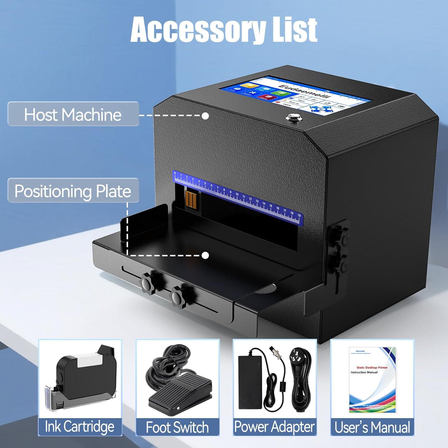 Impresora de Inyección de Tinta Eudaemelli P6 42ml Táctil 7"