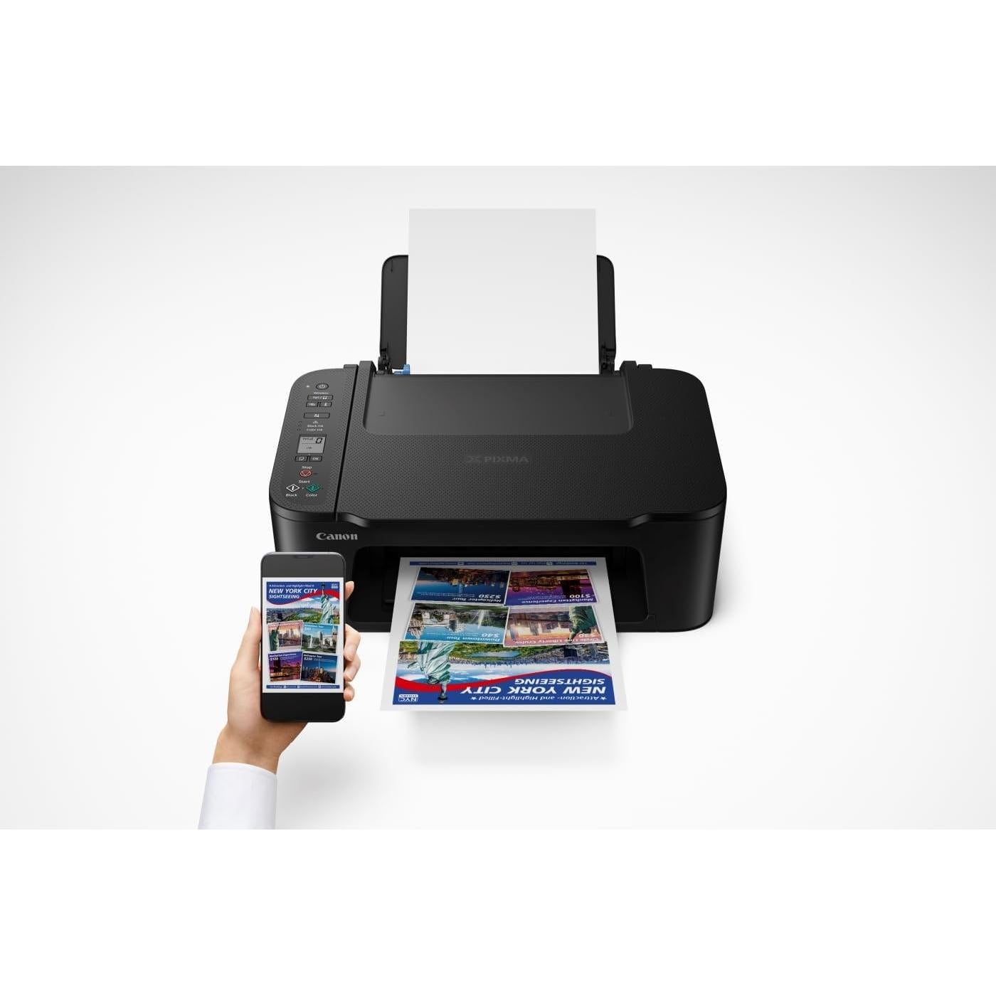 Impresora Multifuncional Canon PIXMA TS3720 - Inalámbrica, Escáner y Copiadora, 21.6x35.6cm