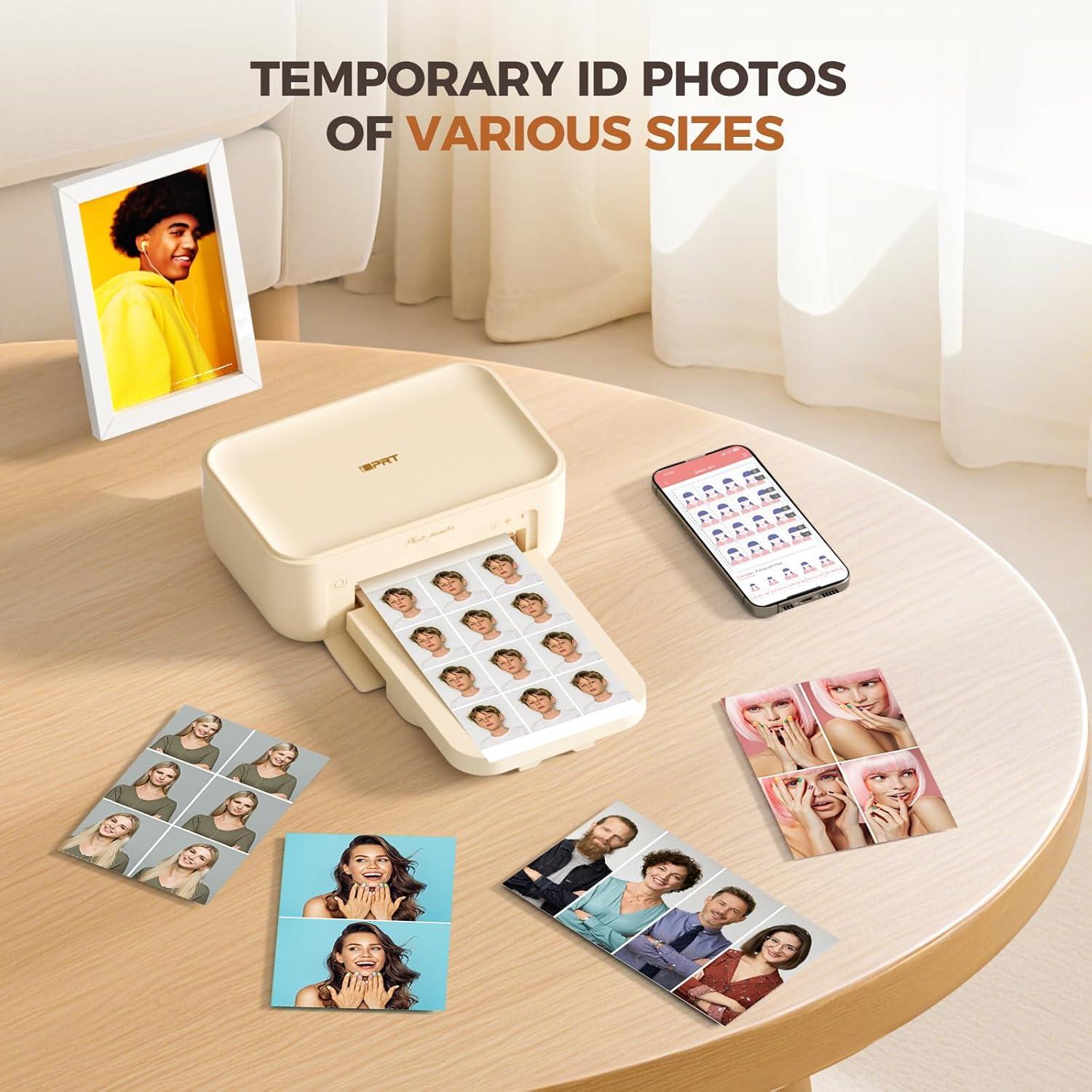 Impresora de fotos portátil Xiamen Hanin 4x6, 20 hojas