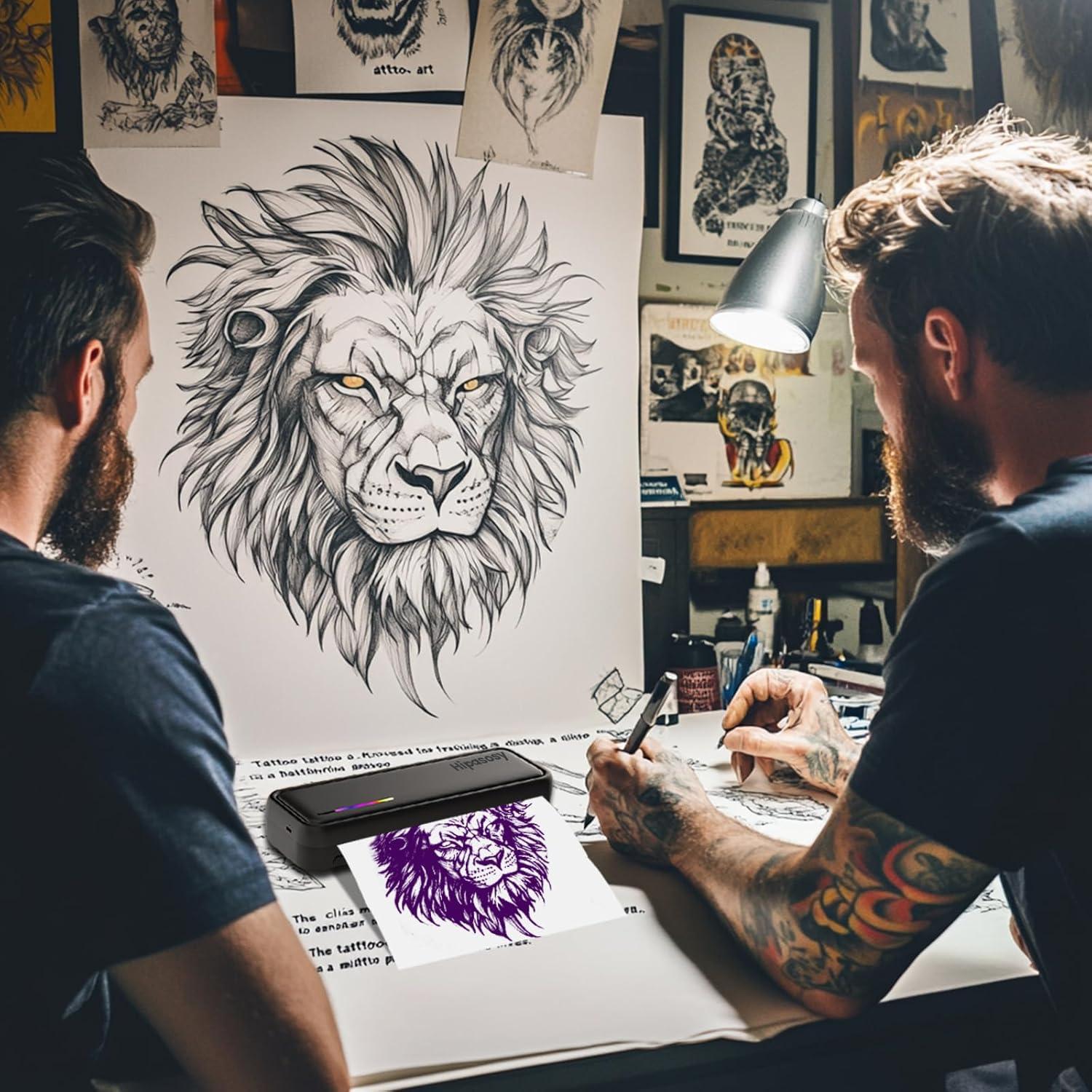 Impresora Térmica Portátil Hipasosy X9 - Bluetooth, Sin Tinta, A4