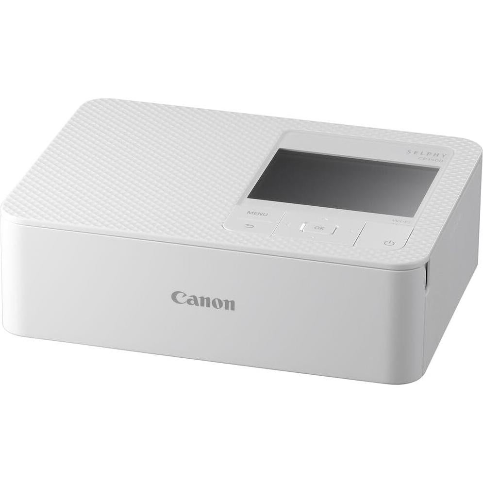 Impresora de Fotos Compacta Canon SELPHY CP1500 Blanca + Kit 216 Impresiones
