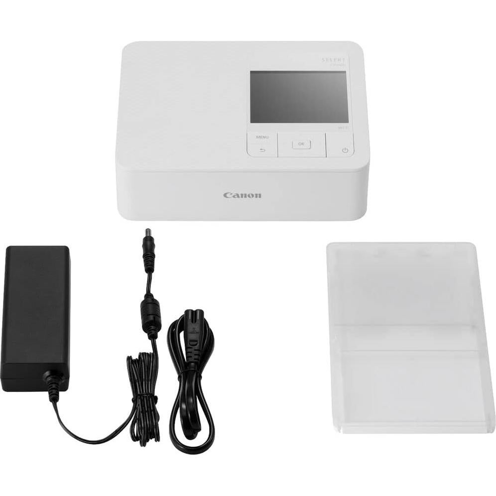 Impresora de Fotos Compacta Canon SELPHY CP1500 Blanca + Kit 216 Impresiones