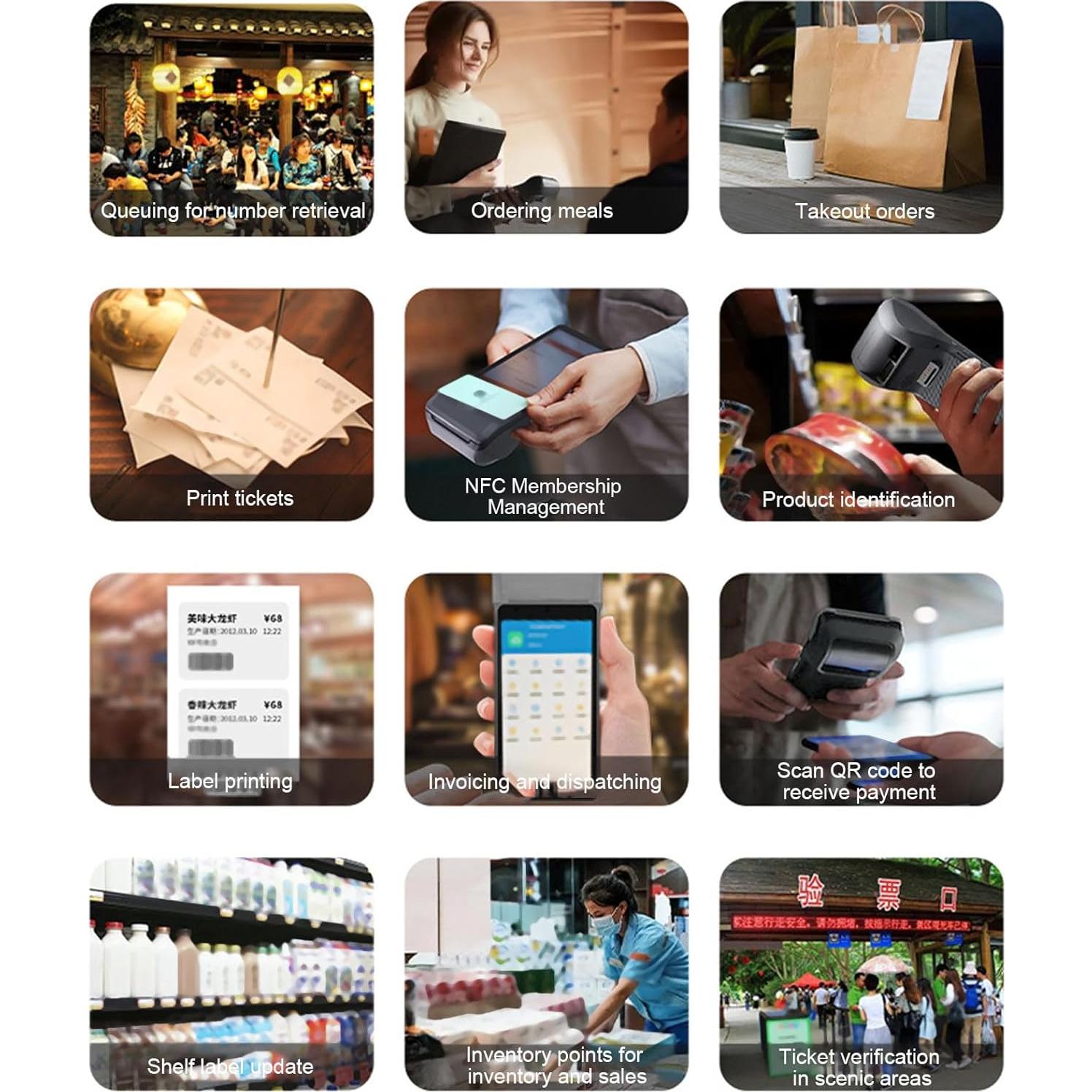 Impresora Térmica Portátil Yoidesu para Android 10, 58mm