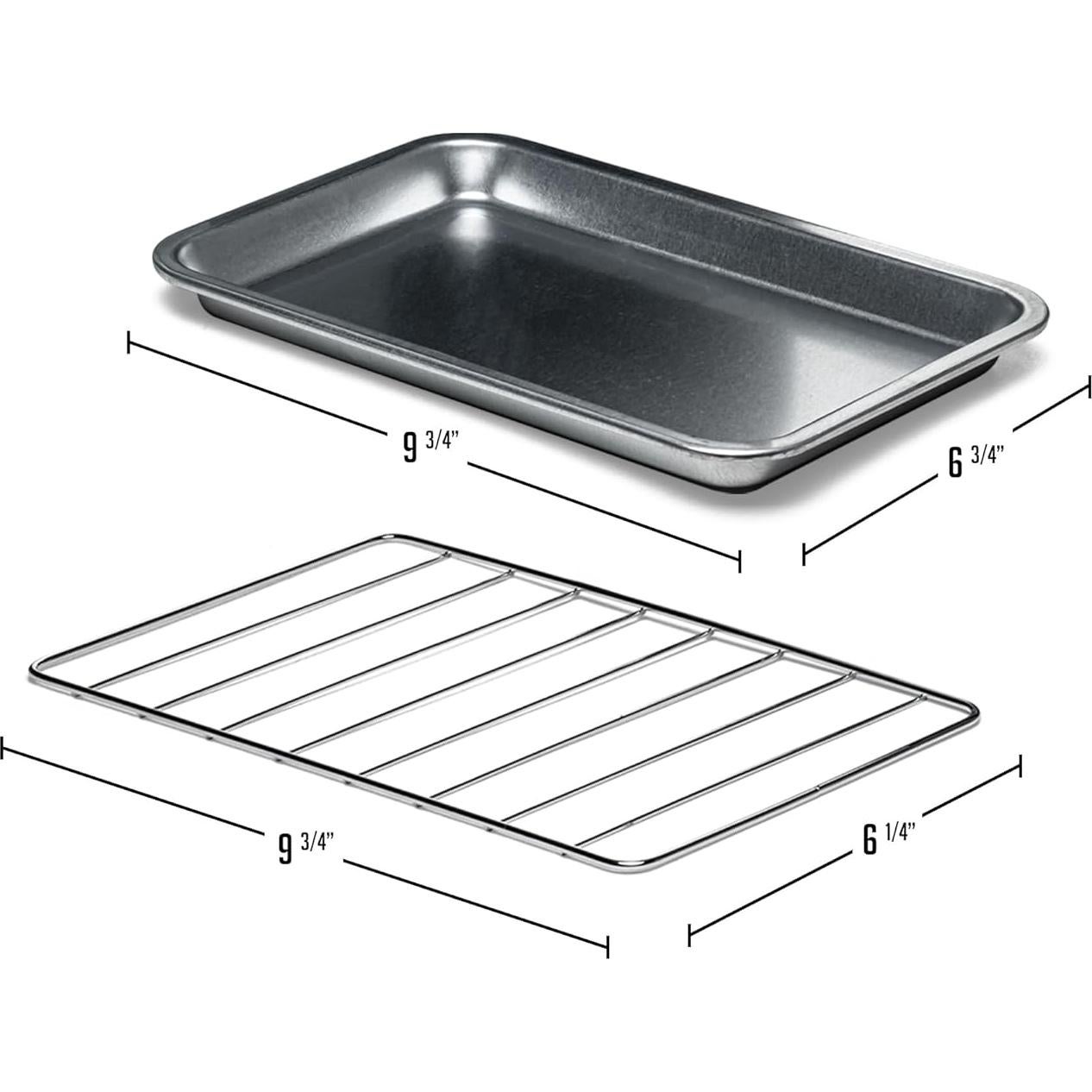 Horno Tostador OVENTE TO2808B 8L 750W con Temporizador 60min
