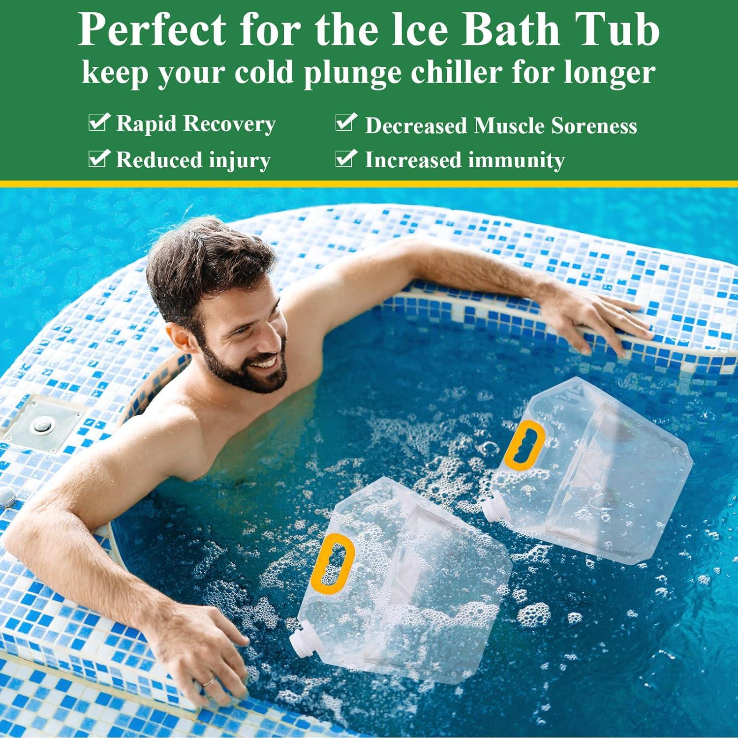 Bolsa de Agua Colapsable Jingmore 5L 72 Unidades Camping