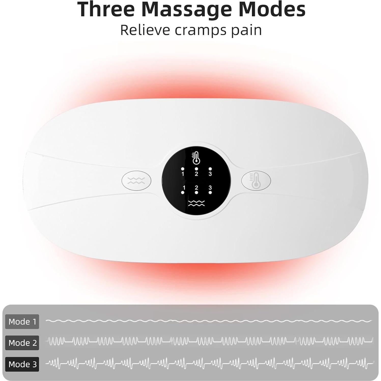 Almohadilla Calentadora Inalámbrica ZPP 3 Modos 45-65°C