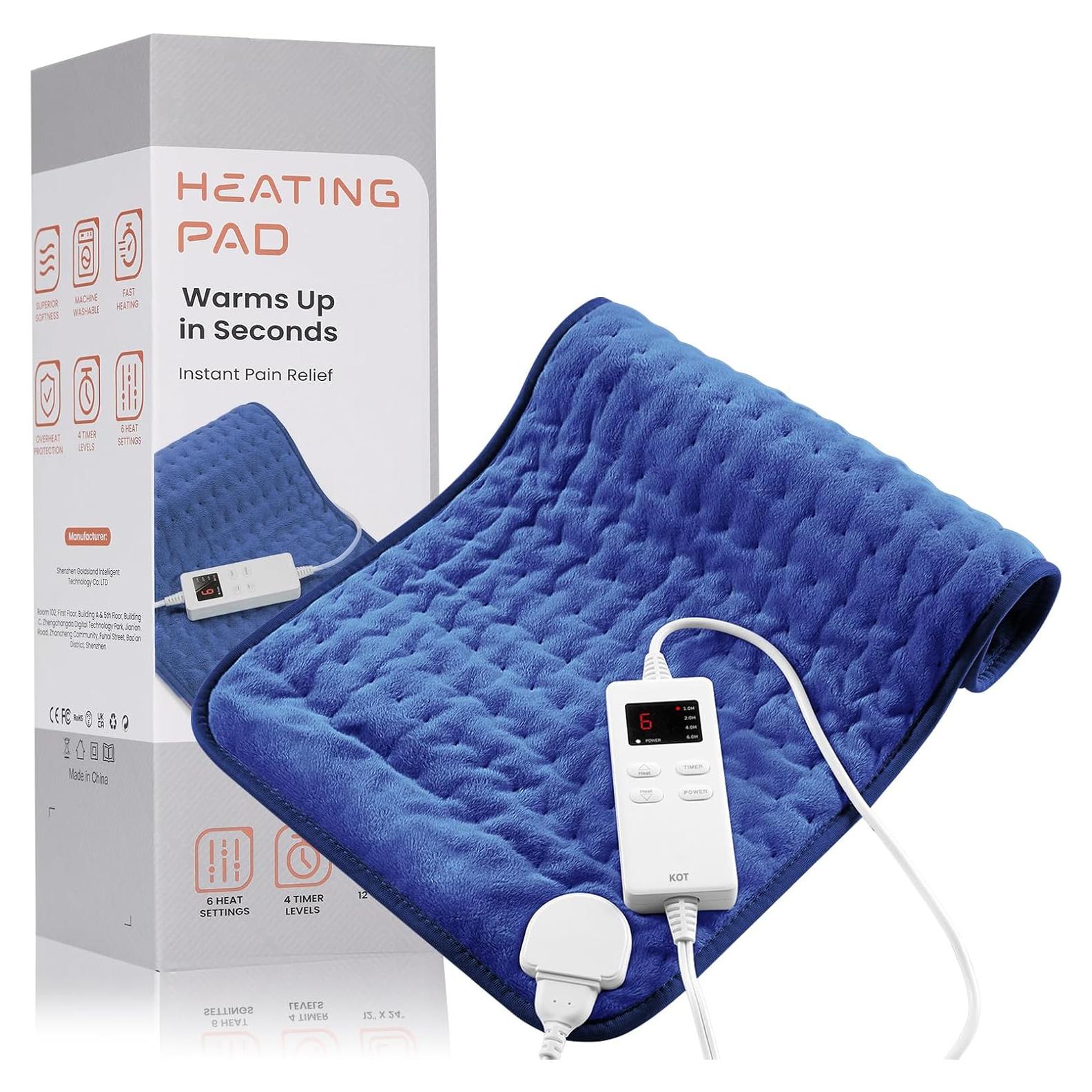 Almohadilla Calefactora KOT HP388 30x60 cm 6 Niveles Calor