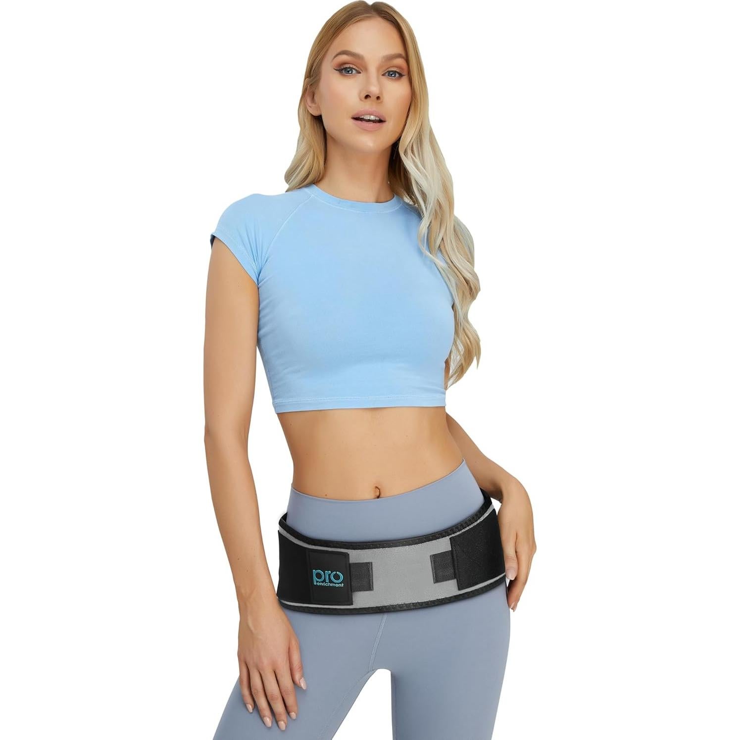 Cinturón Sacroilíaco Pro Enrichment - Alivio Dolor Ciático Regular