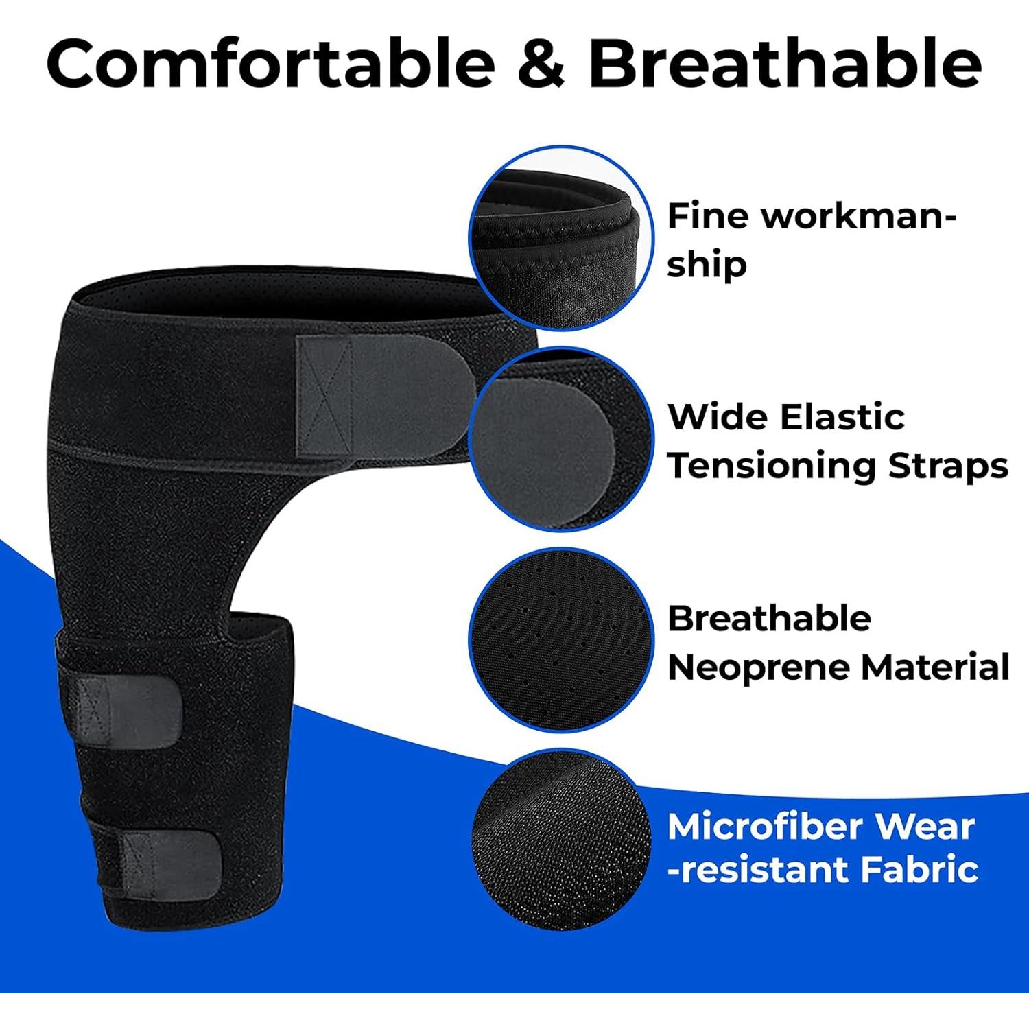 Faja de Cadera BraceBull para Alivio del Dolor Ciático Unisex