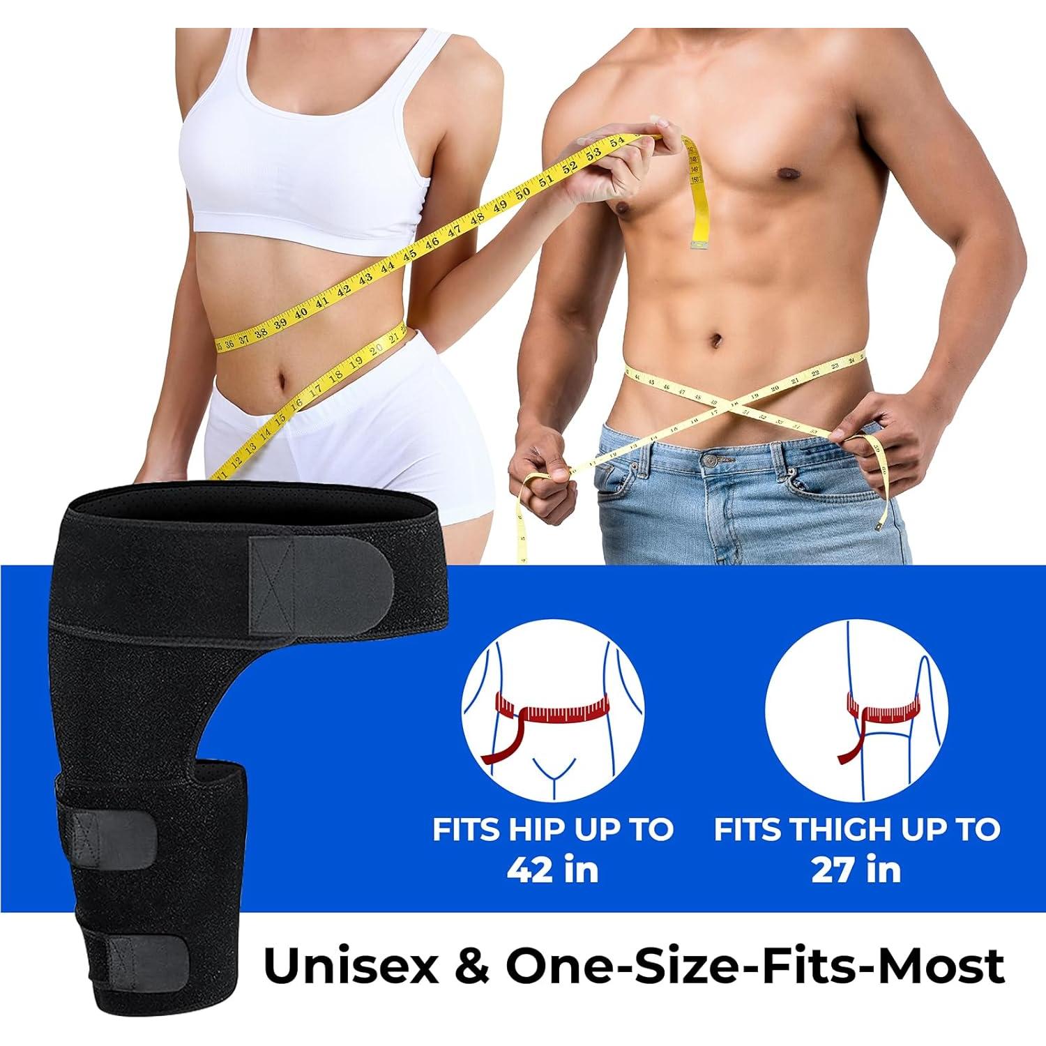 Faja de Cadera BraceBull para Alivio del Dolor Ciático Unisex