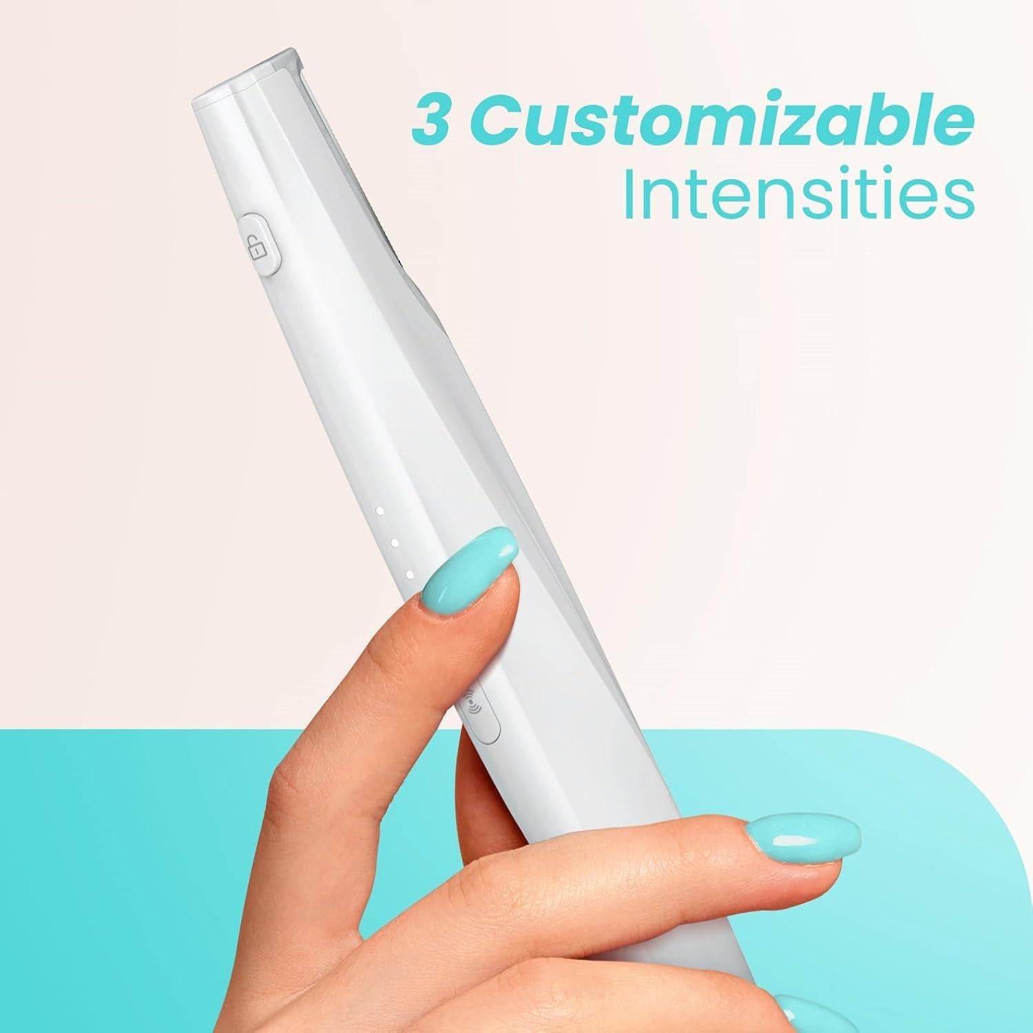 Afeitadora Dermaplaning Sonic Liberex BV18-717 Blanca con 6 Repuestos