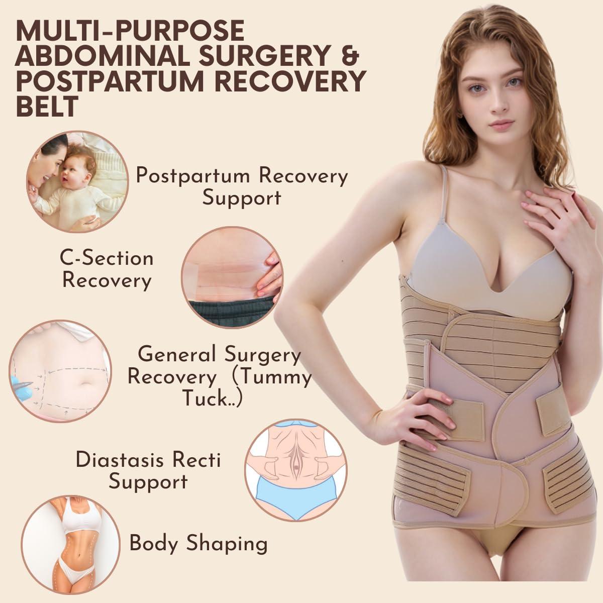 Faja Postparto 3 en 1 Shijiazhuang Grande - Soporte Abdominal