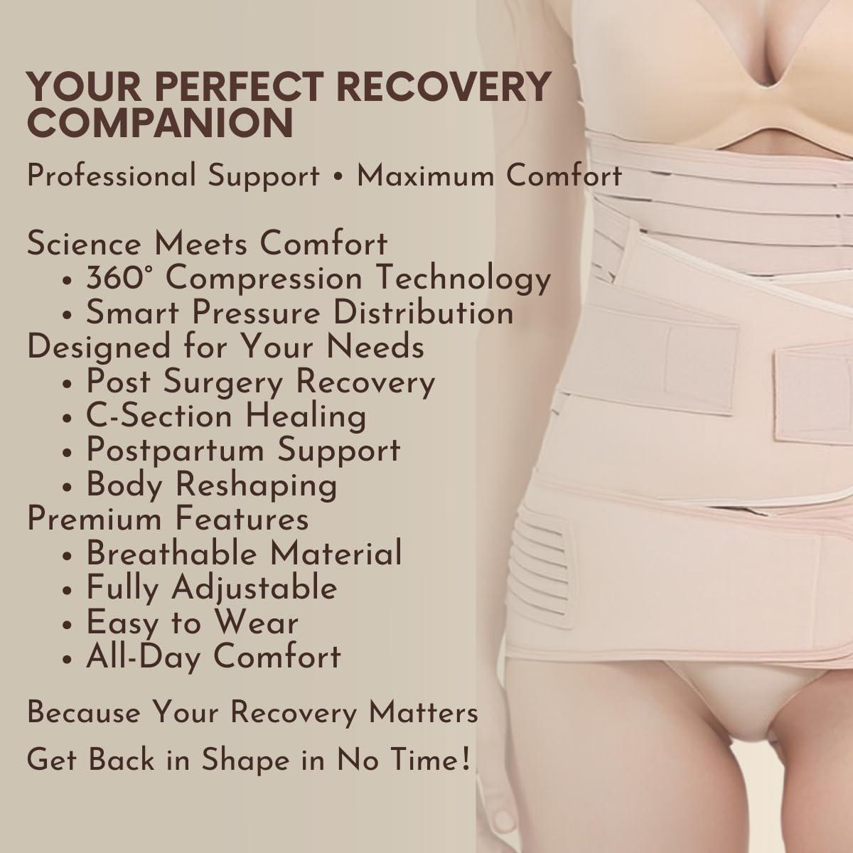 Faja Postparto 3 en 1 Shijiazhuang Grande - Soporte Abdominal