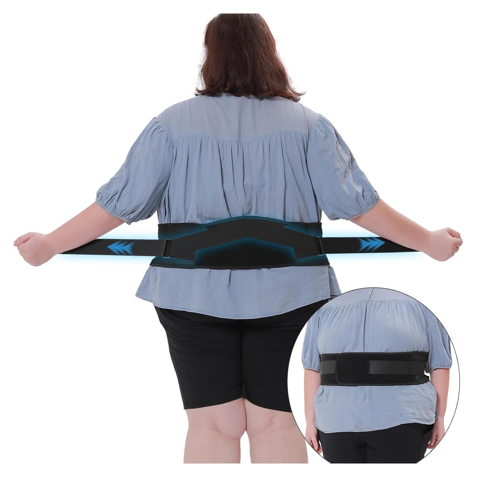 Faja lumbar grande Feamero 3XL para dolor de espalda