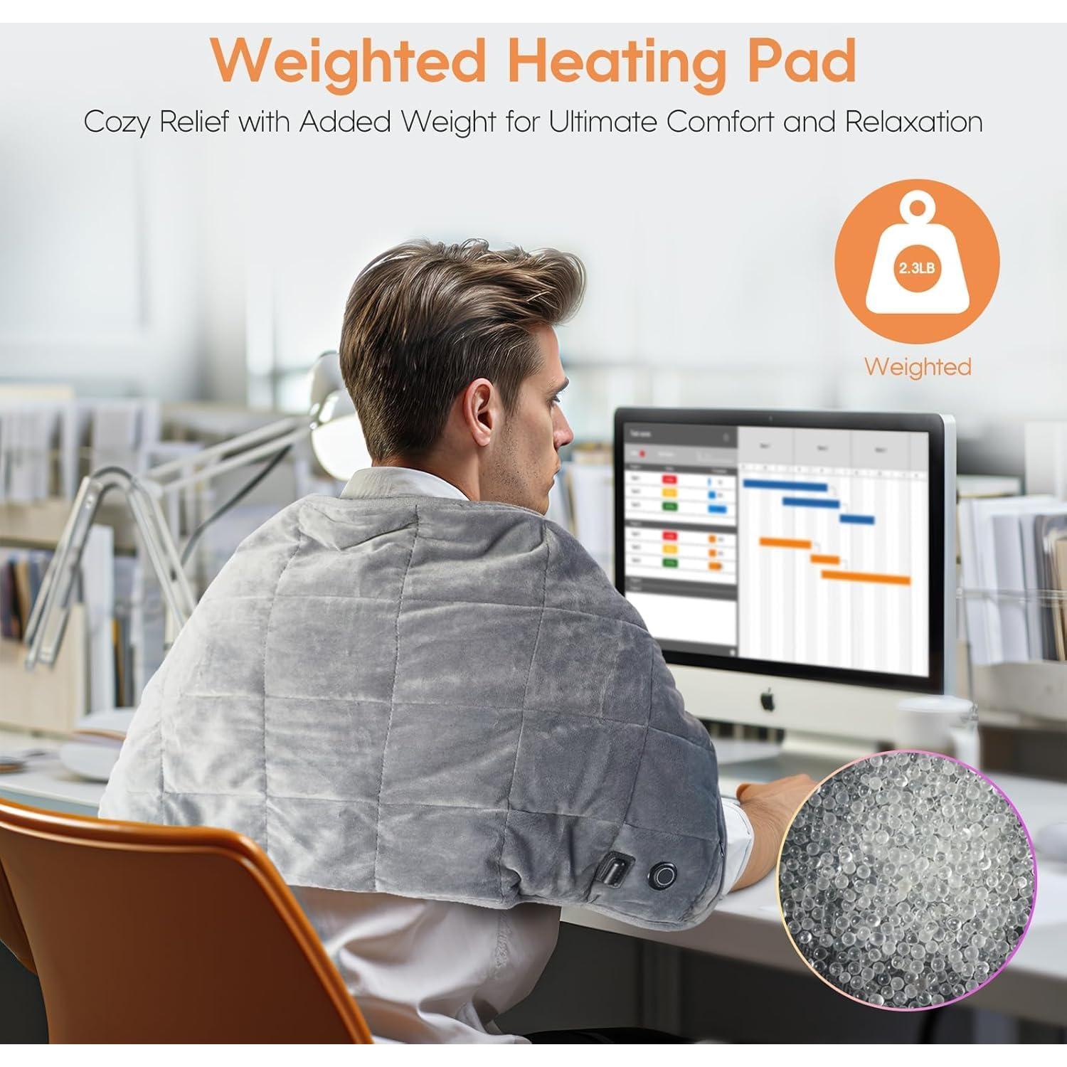 Almohadilla Térmica OKK 12V Extra Grande 84x43cm con Peso