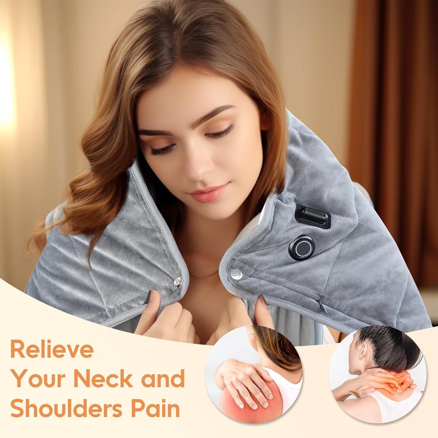 Almohadilla Térmica OKK 12V Extra Grande 84x43cm con Peso