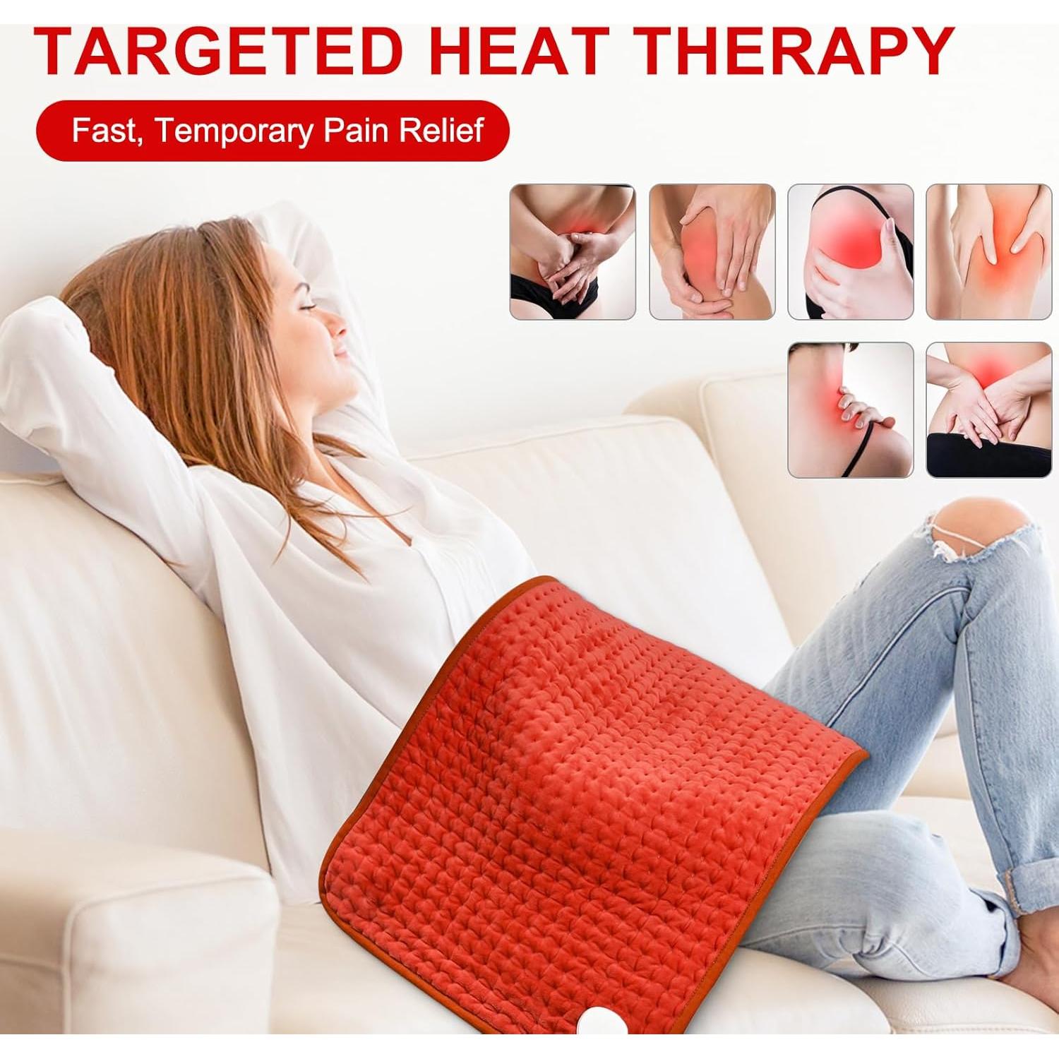 Almohadilla Térmica Eléctrica XL Xinle 84x43cm 9 Niveles Calor