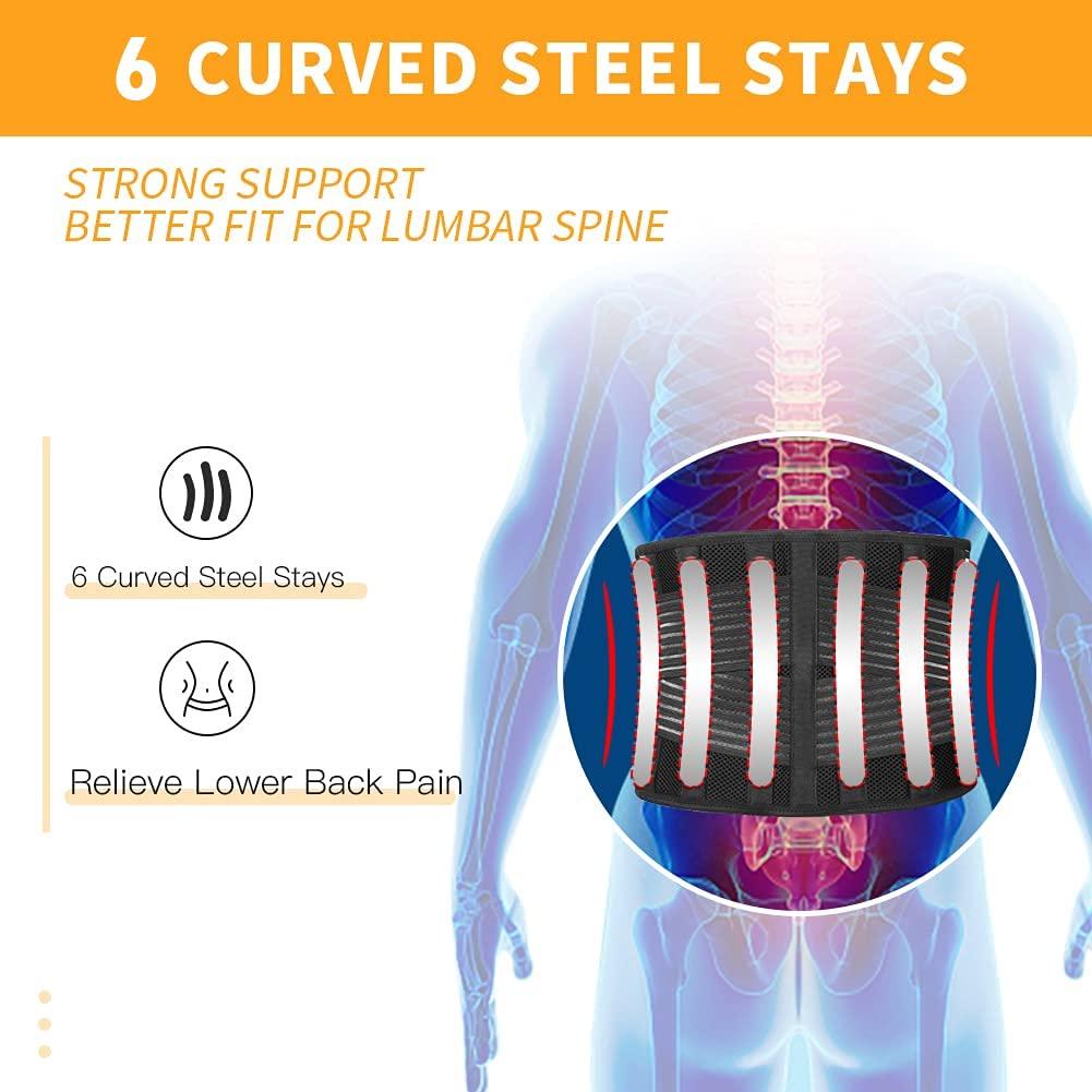 Cinturón de Soporte Lumbar DARLIS con Almohadilla Inflable M