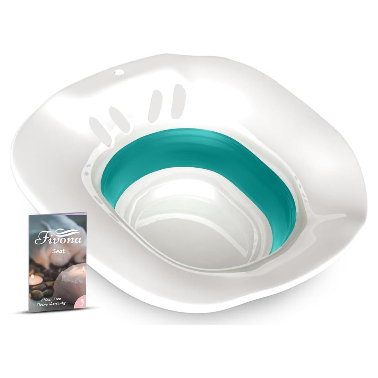 Asiento de Baño Plegable Fivona Verde - Bidet Portátil y Vapor Yoni