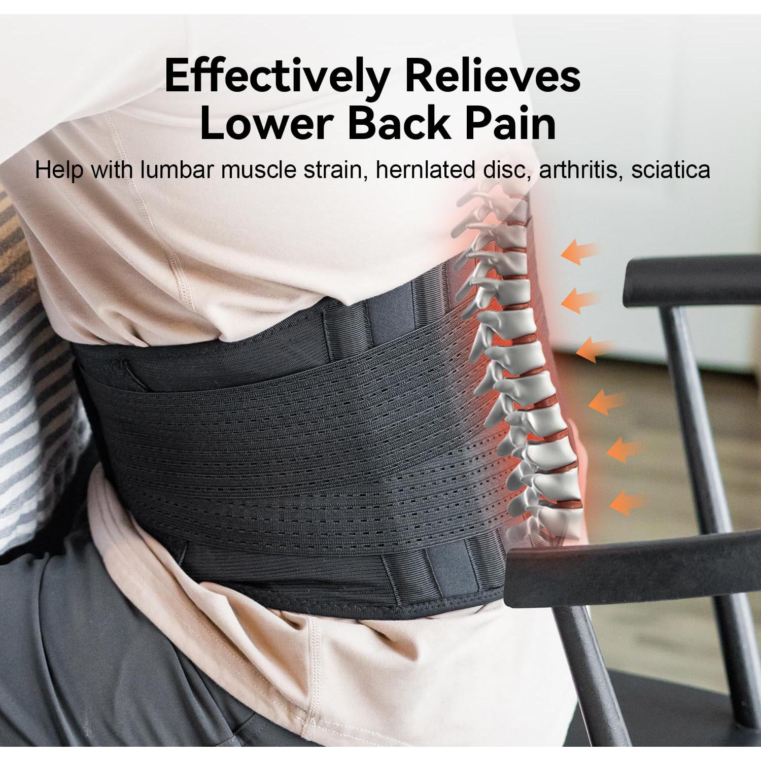 Faja de Soporte Lumbar Comforband Mediana con Cobre