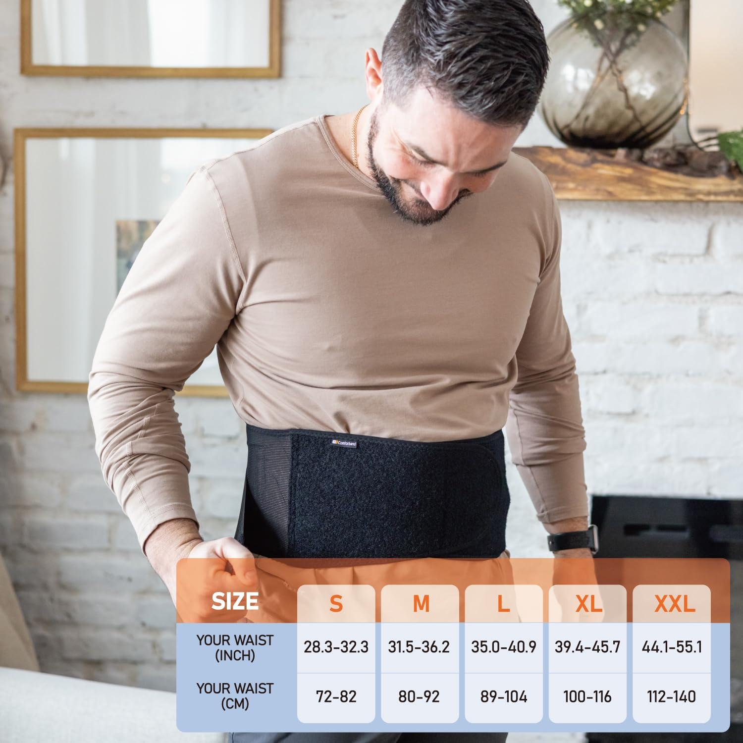 Faja de Soporte Lumbar Comforband Mediana con Cobre