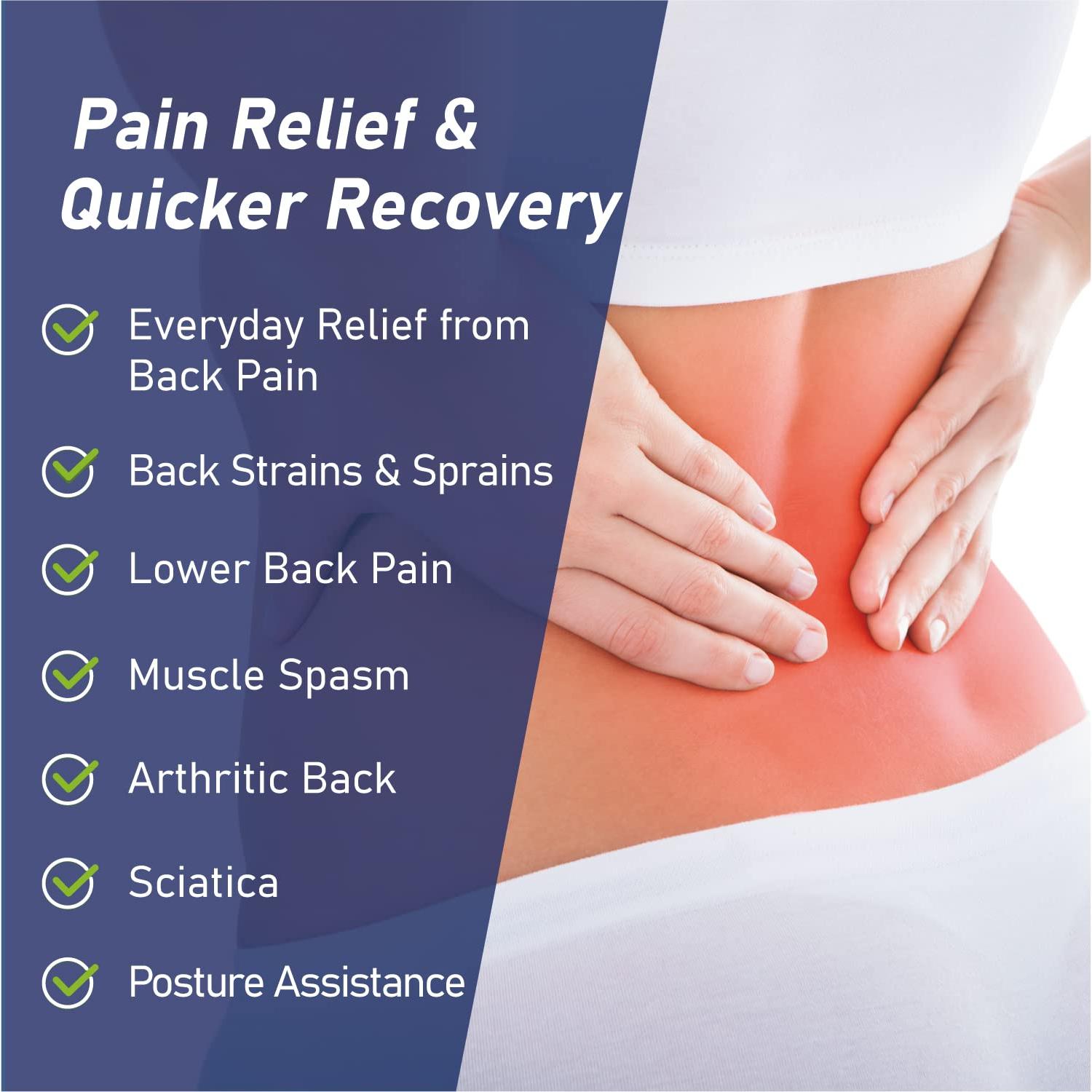 Faja de Soporte Lumbar Comforband Mediana con Cobre