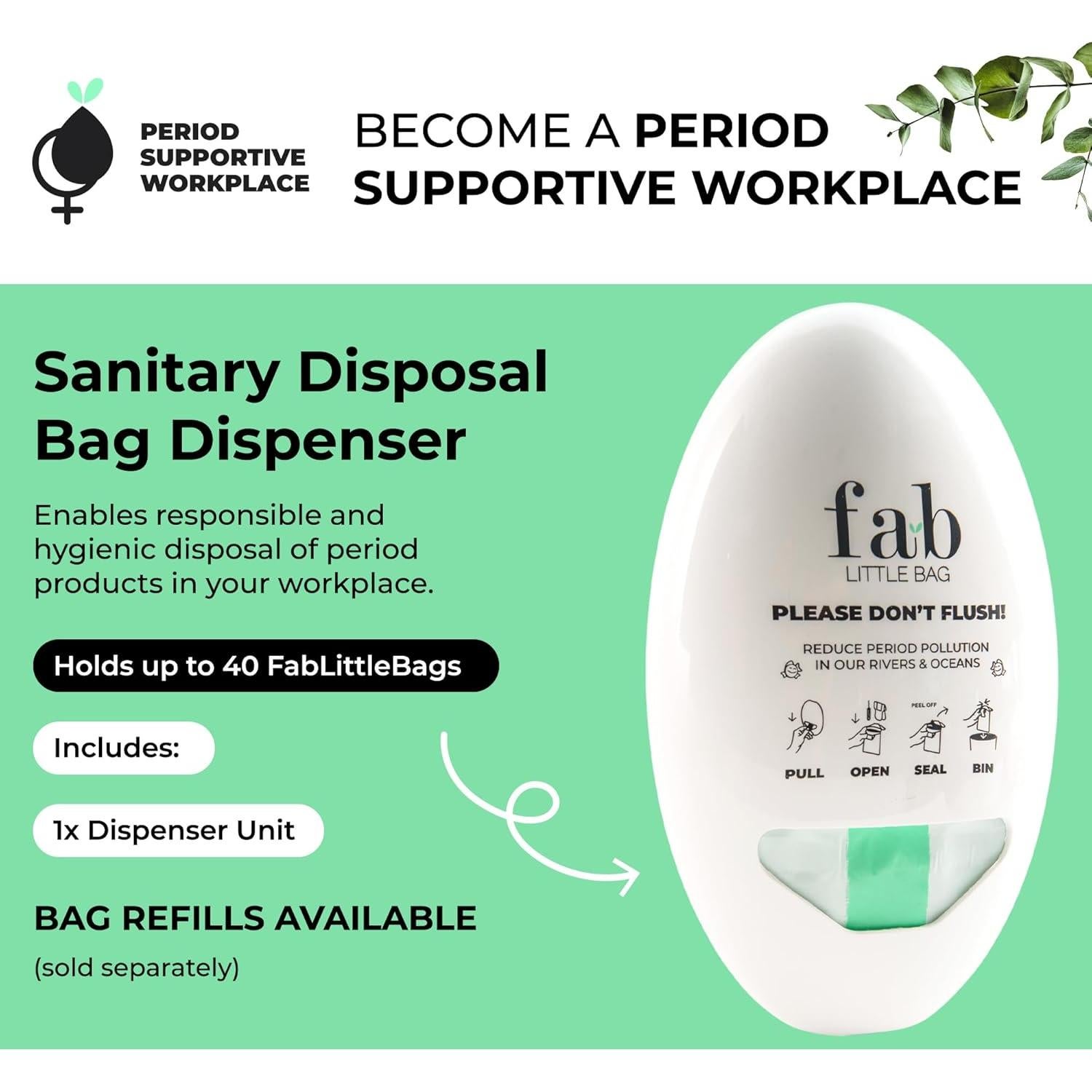 Dispensador de Higiene Femenina Fab Little Bag - 1 Unidad