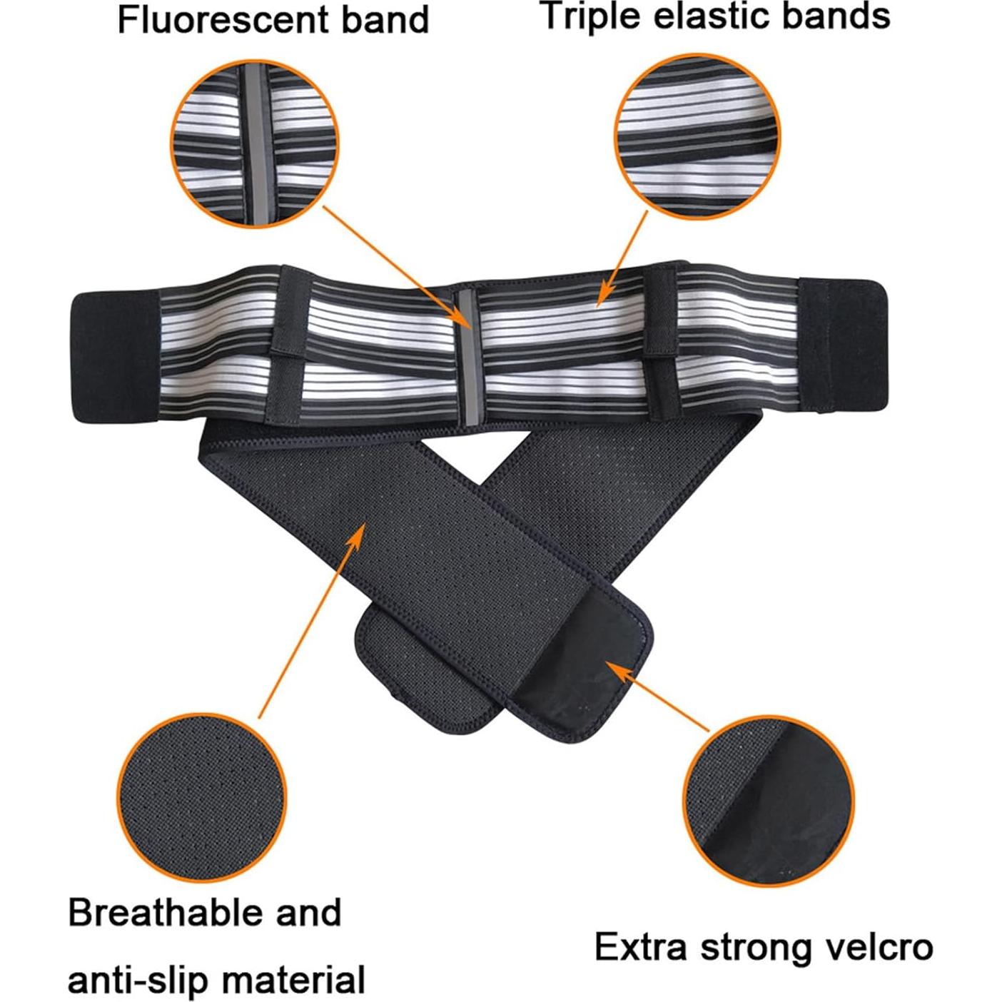 Cinturón Sacroilíaco Paskyee Regular 76-120cm Alivio Ciático