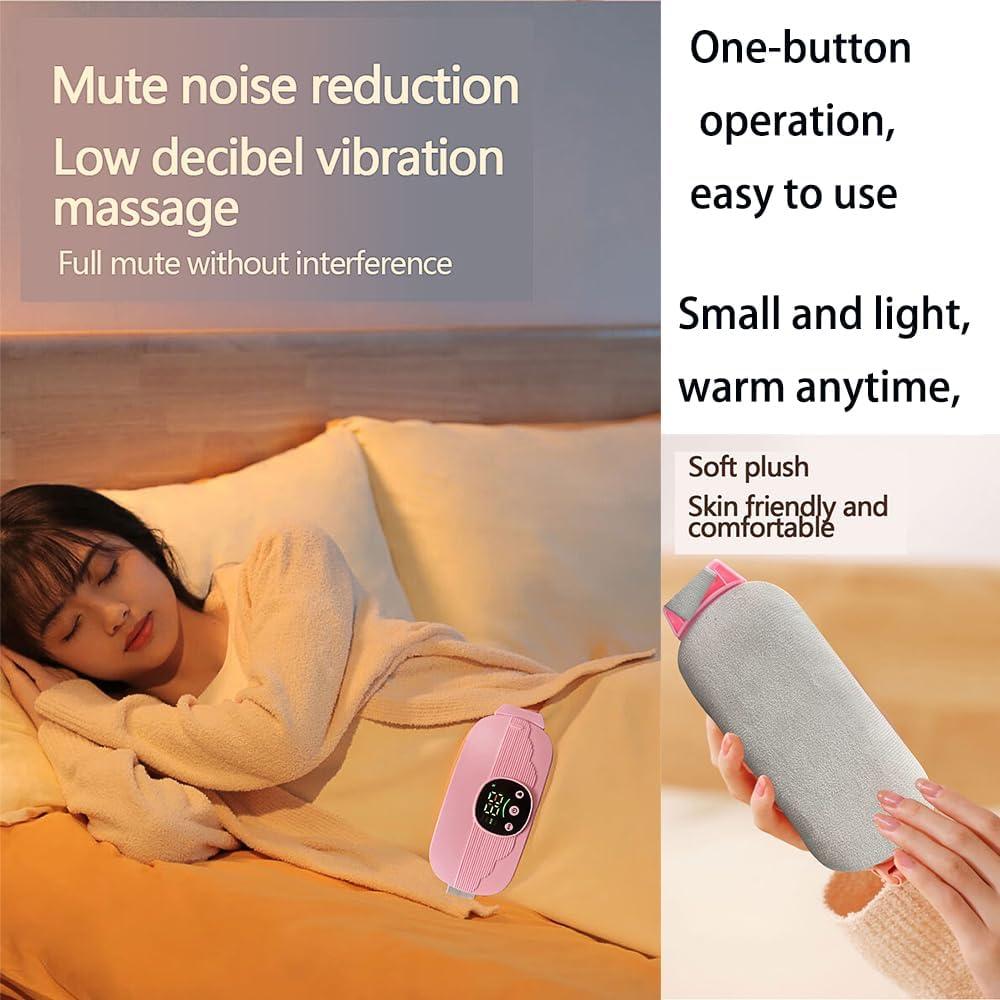 Almohadilla Calentadora Portátil JAYWAYNE para Menstruación 4 Niveles