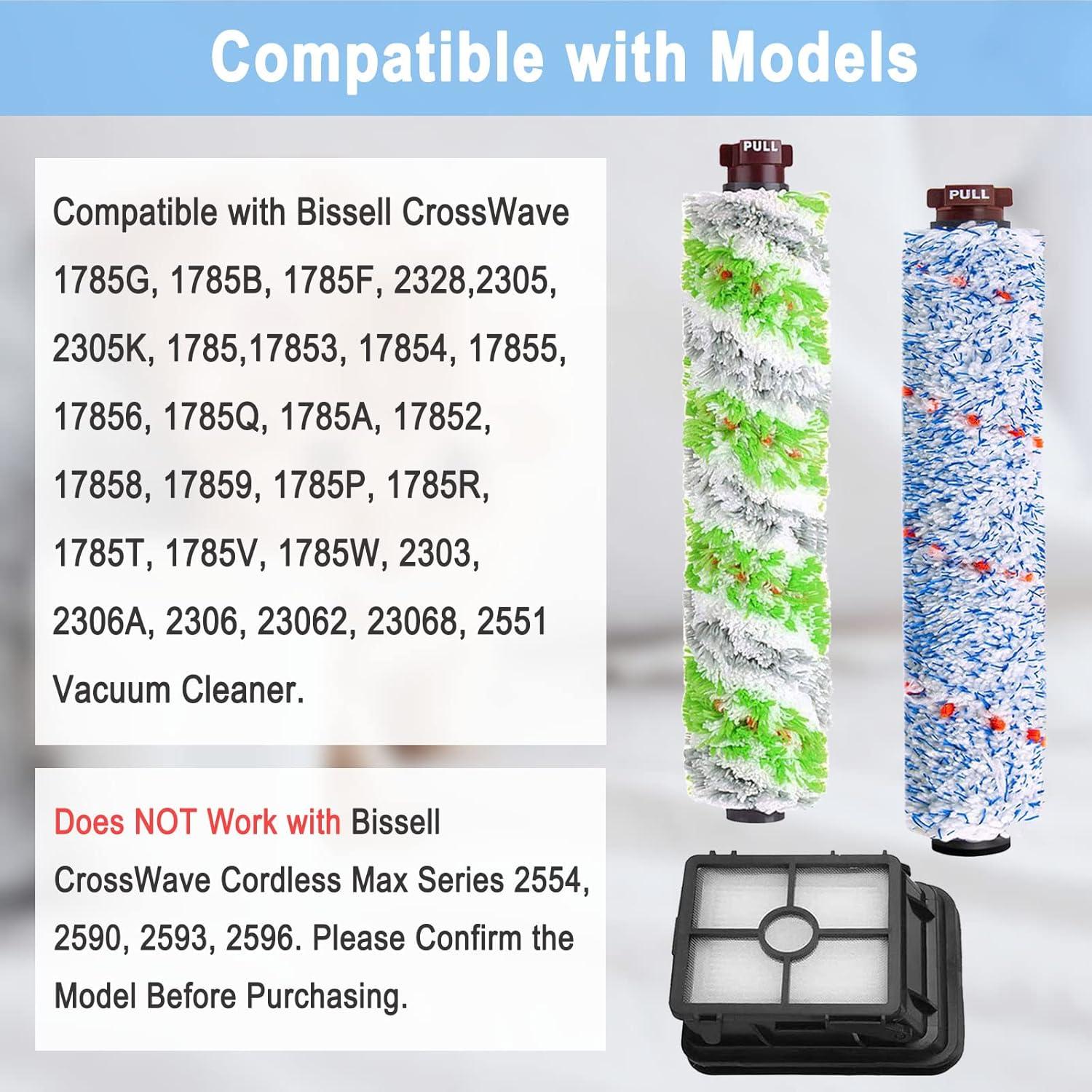 Kit de Repuesto LesinaVac para Aspiradora Bissell Crosswave 1866