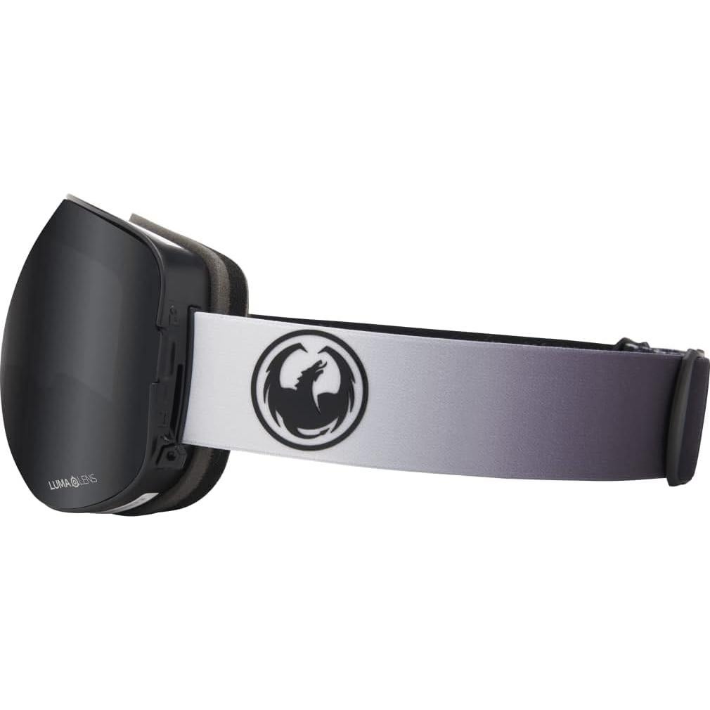 Gafas de Nieve Dragon X2 - Marco Negro Desvanecido Lente Oscura