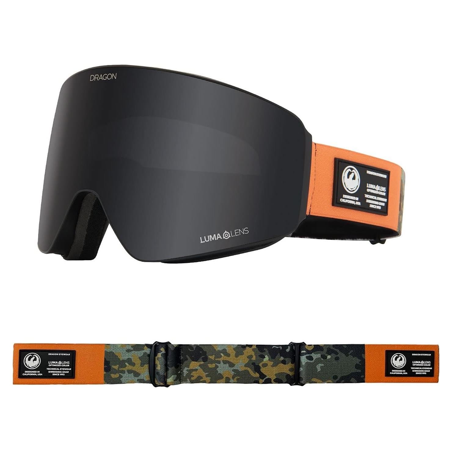 Gafas de Nieve Unisex Dragon PXV Camuflaje Bush