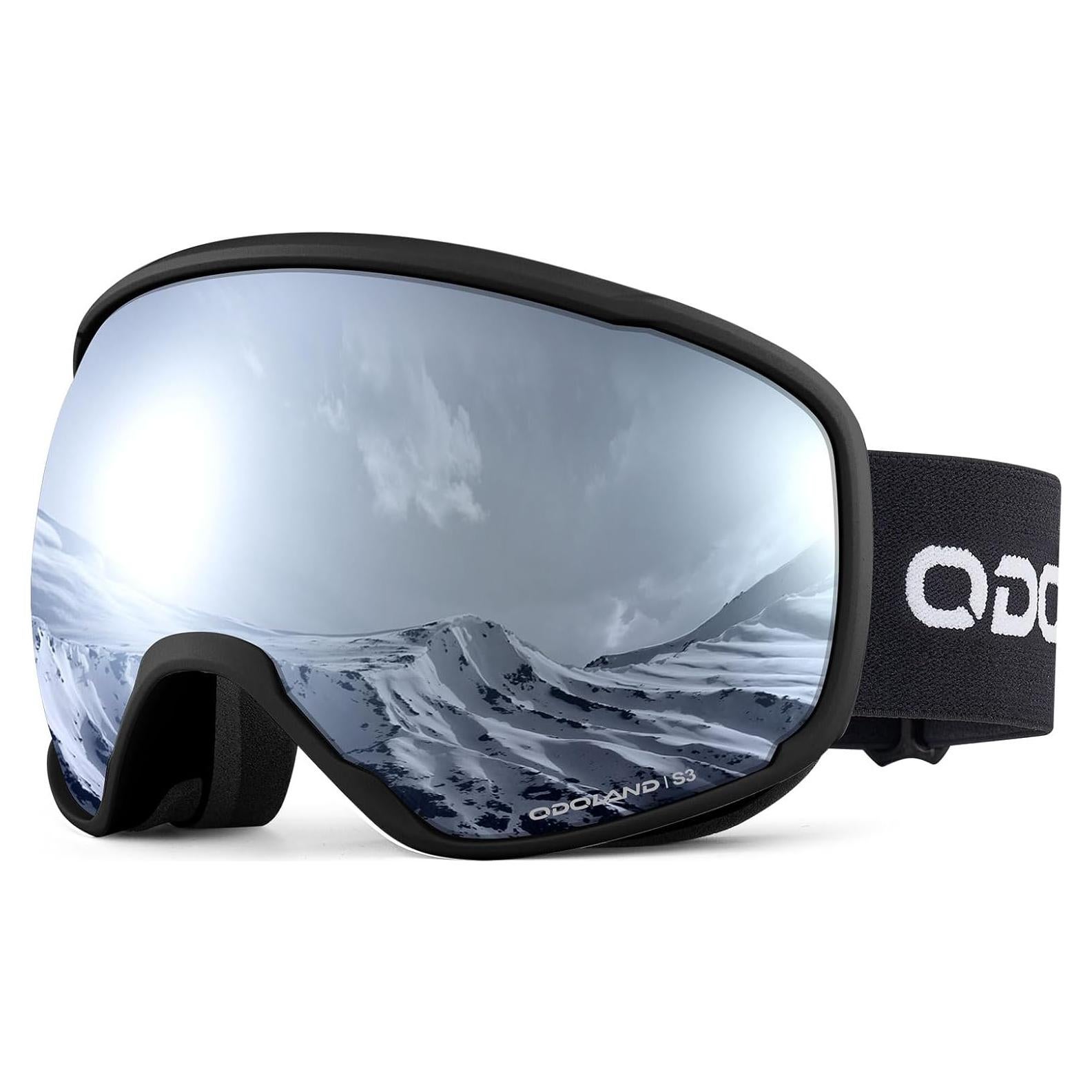 Gafas de Esquí Odoland S2 Doble Lente UV400 Anti-Niebla