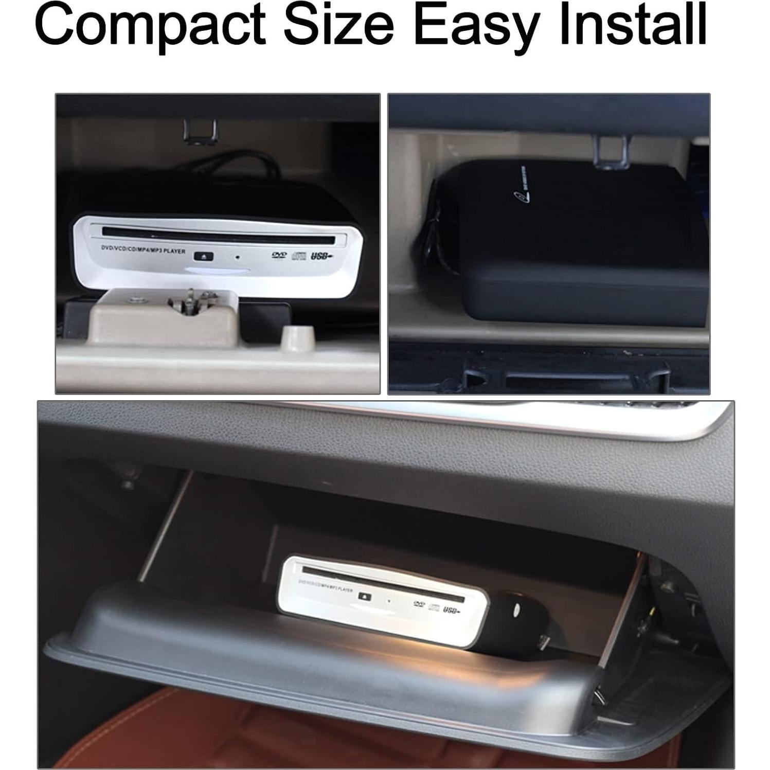 Reproductor de CD portátil USB para coche OAUW SX-2800A