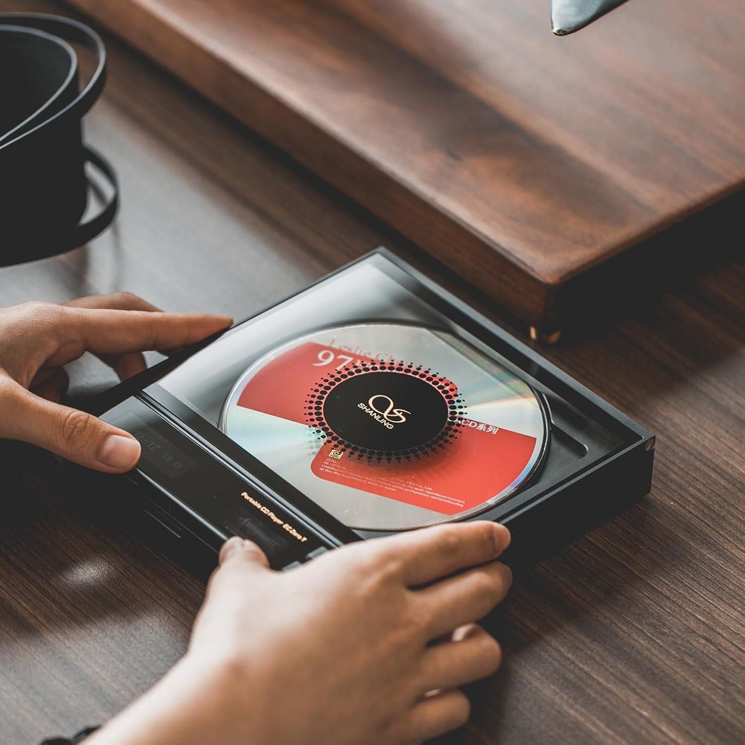 Reproductor de CD Portátil HiFi SHANLING EC Zero T DAC R2R