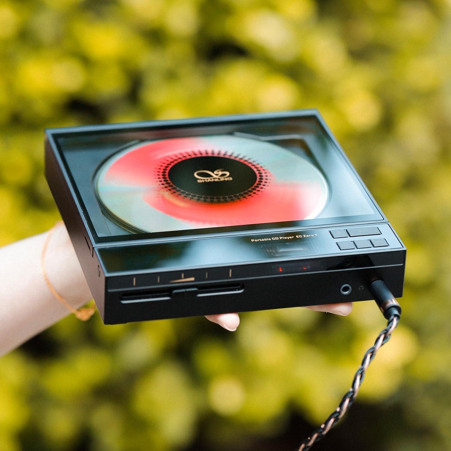 Reproductor de CD Portátil HiFi SHANLING EC Zero T DAC R2R