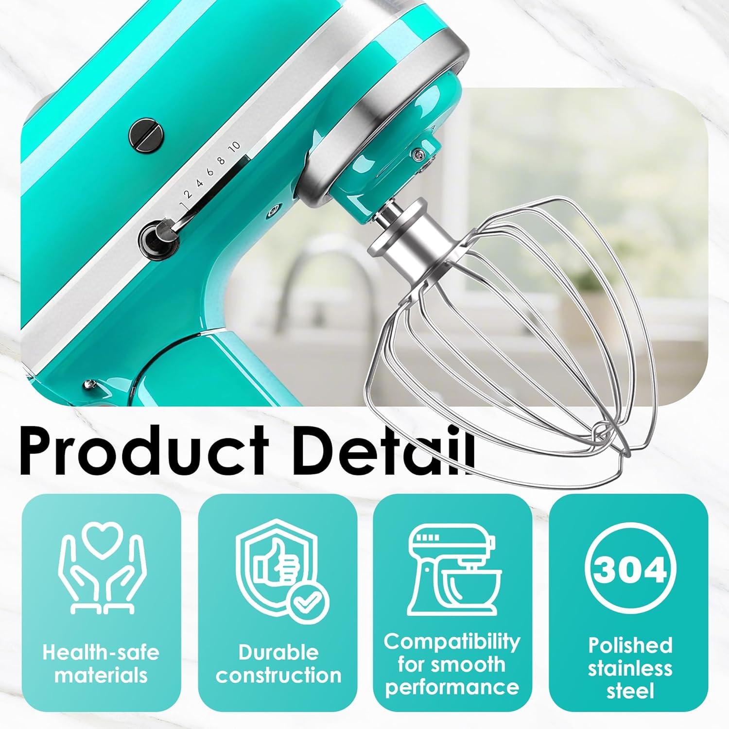 Accesorios de Mezclador KitchenAid 4.5QT Ezato K45WW K45DH K45B