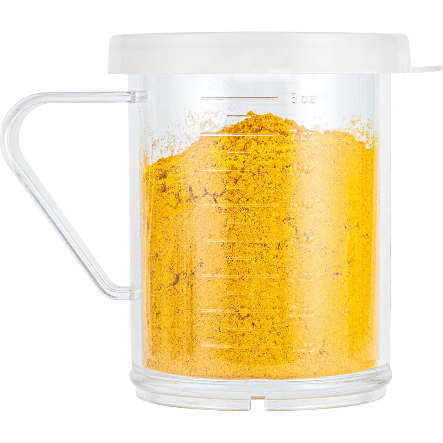 Shaker de Especias Reutilizable Restaurantware 10 Onzas Transparente