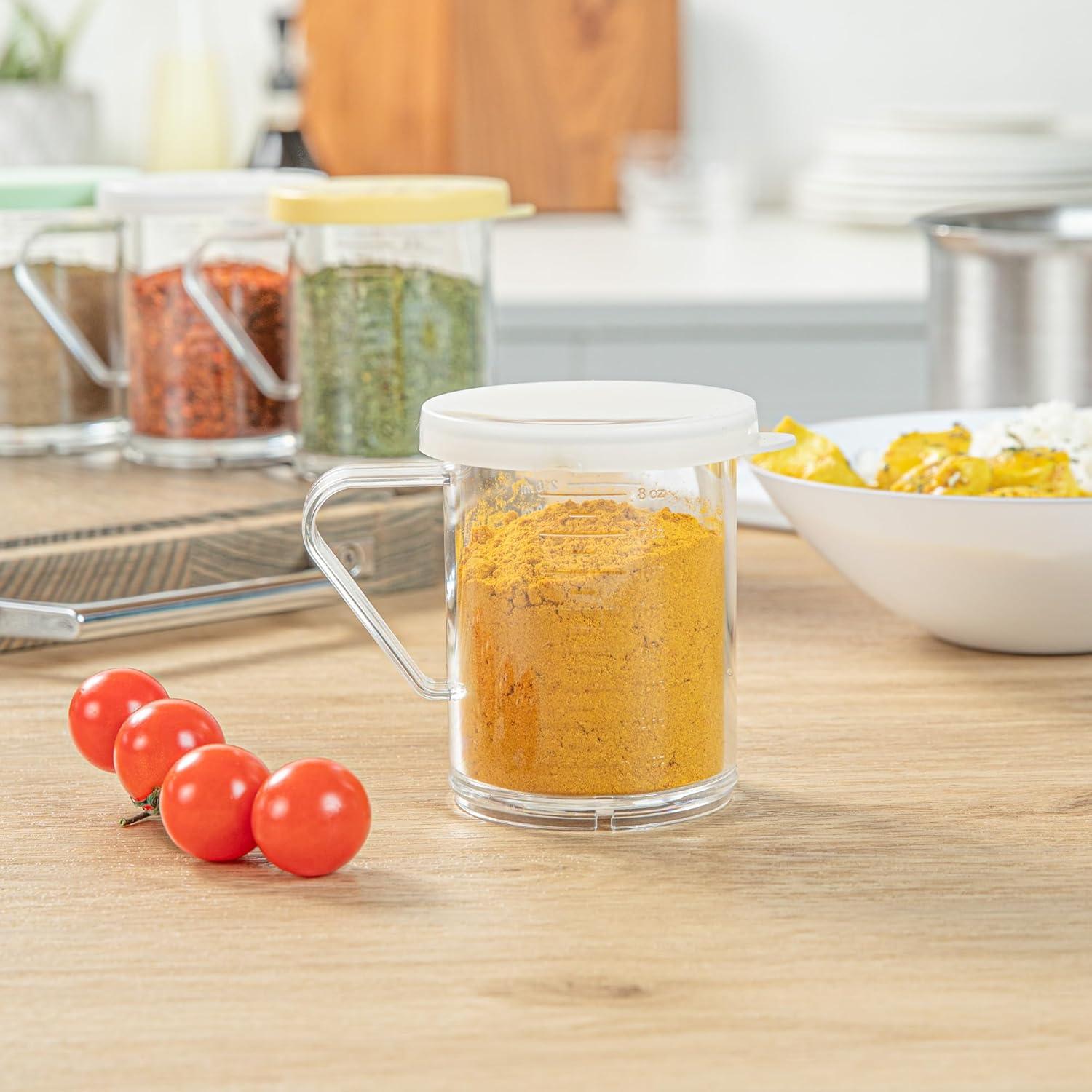 Shaker de Especias Reutilizable Restaurantware 10 Onzas Transparente