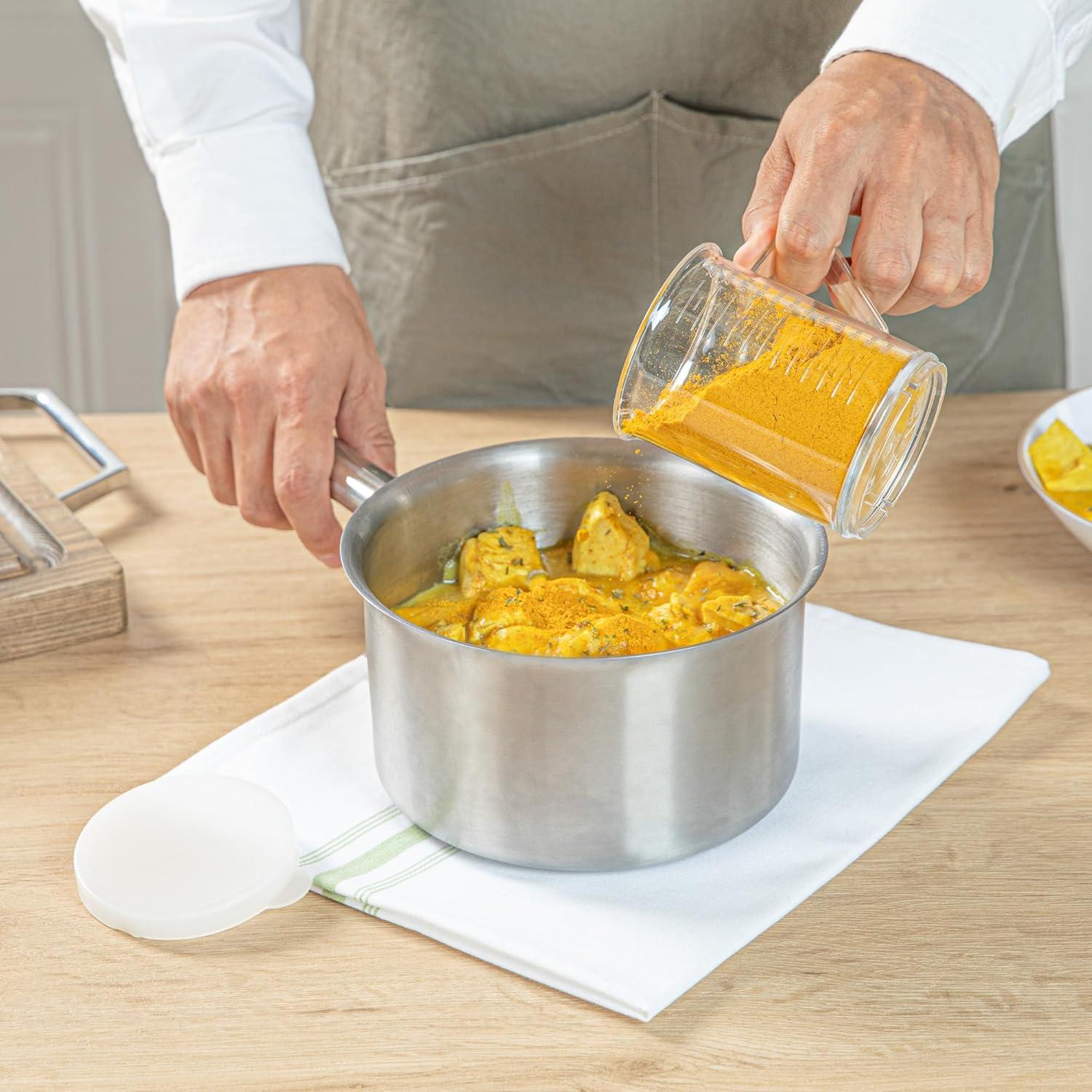 Shaker de Especias Reutilizable Restaurantware 10 Onzas Transparente