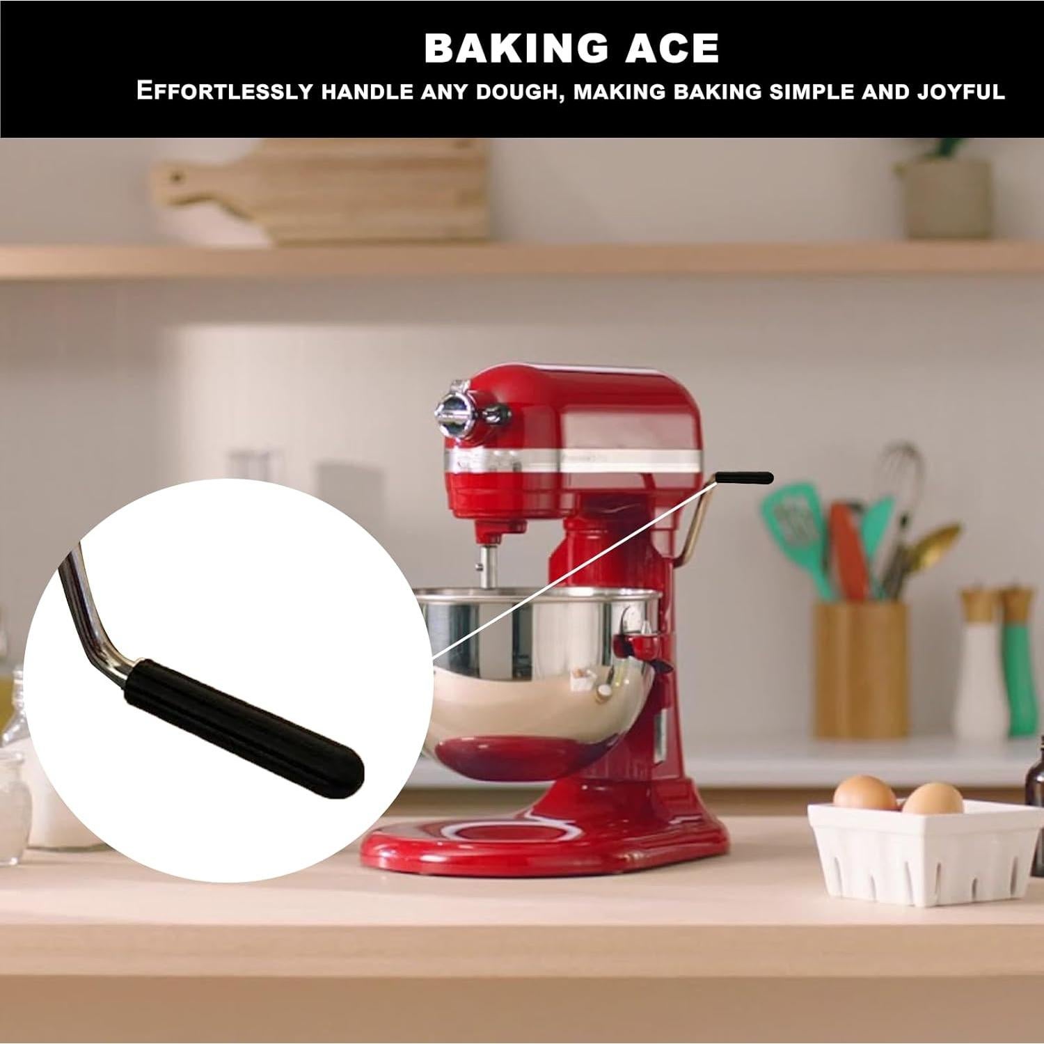 Mango de Batidora de Pie KitchenAid Pro 5 Plus LXLO Negro