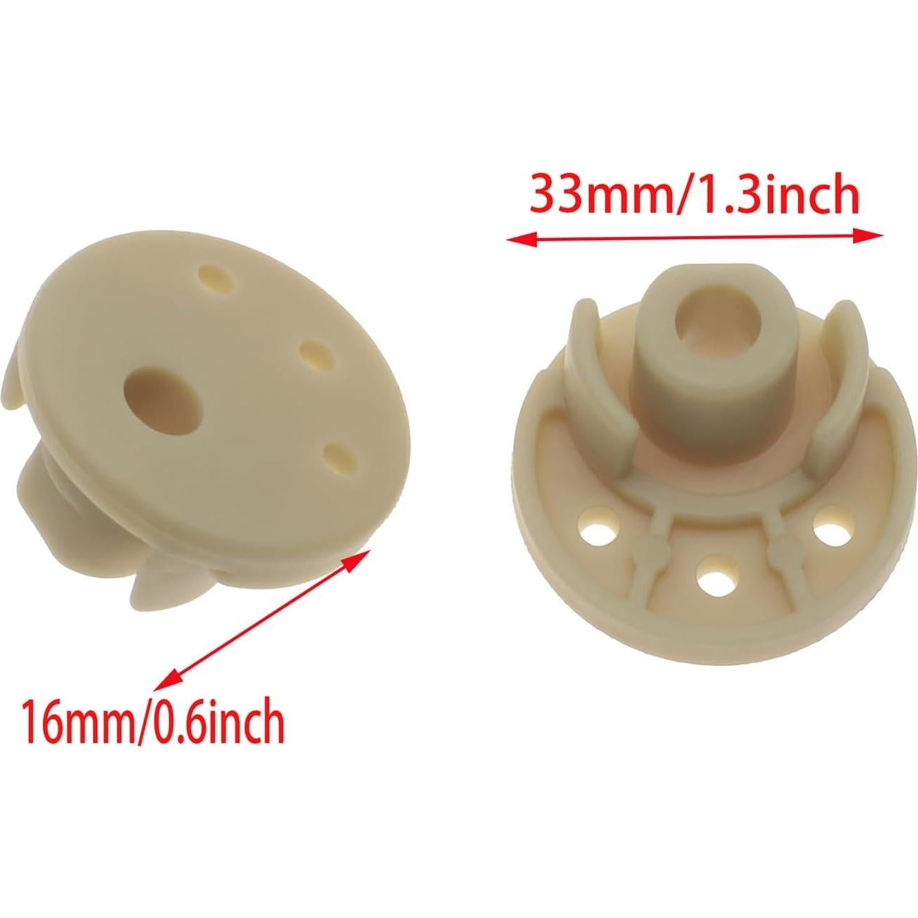 5 Piezas Pie de Goma FDXGYH para Licuadora 9709707 Amarillo