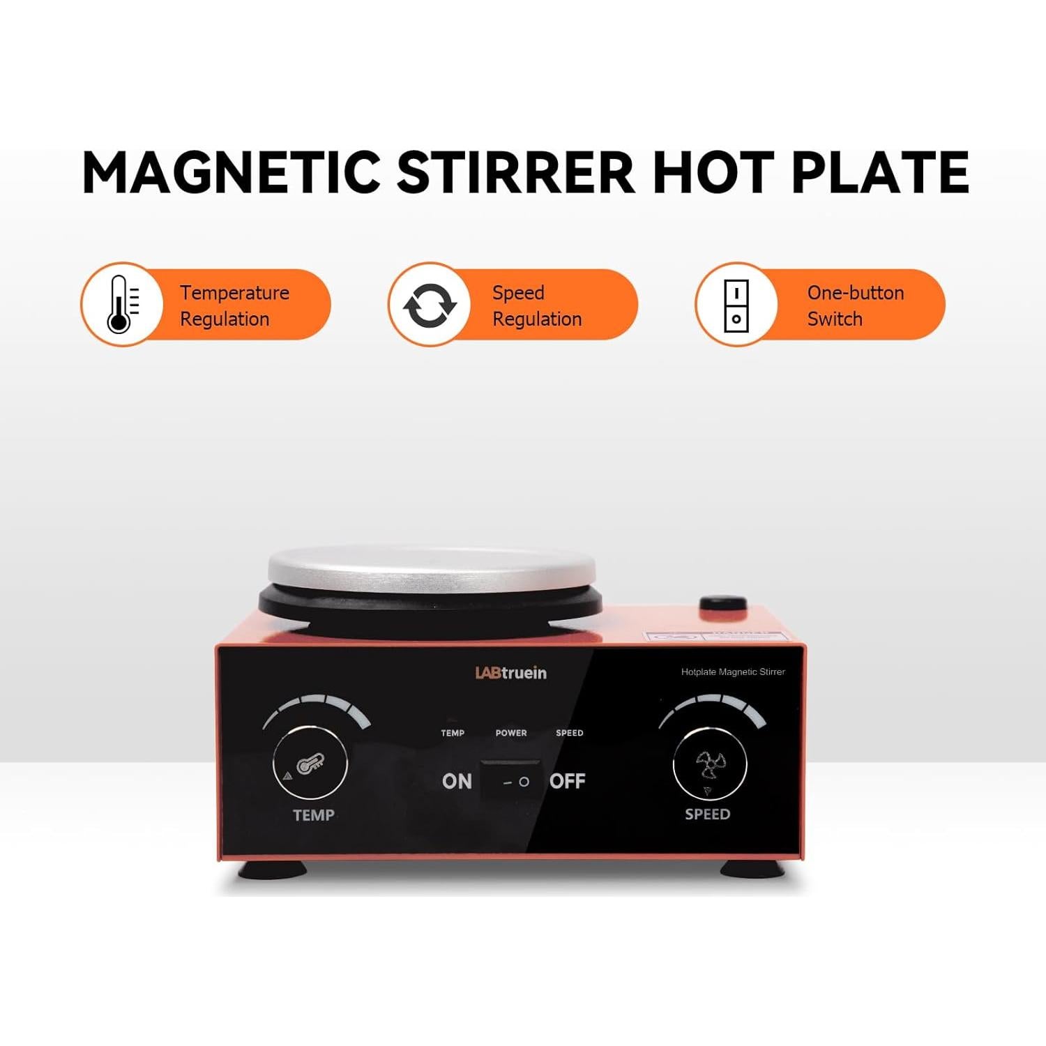 Placa Calentadora Magnética LABtruein LT-HM2000 280°C 2000ml