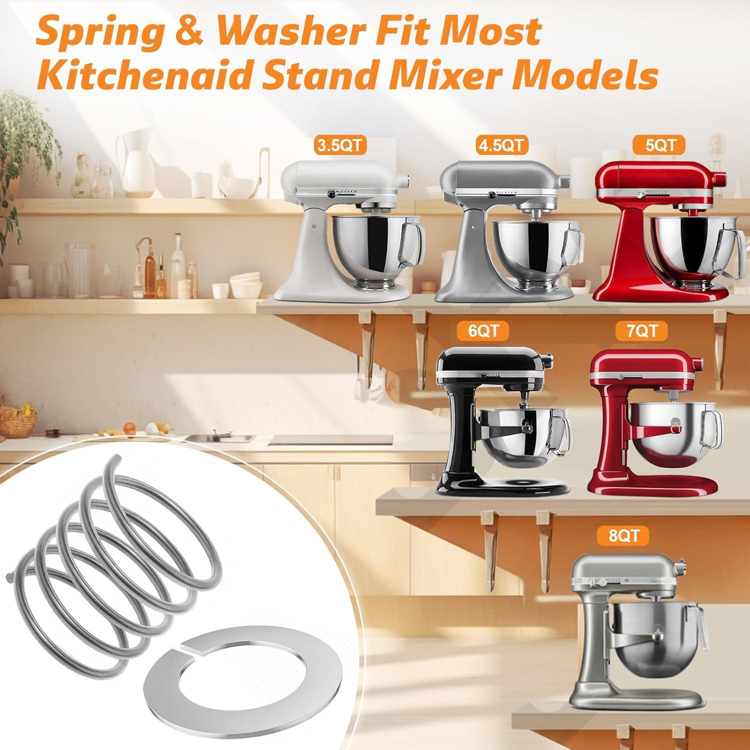 Batidor de Borde Flexible Oudizz para KitchenAid 4.5-5 Qt