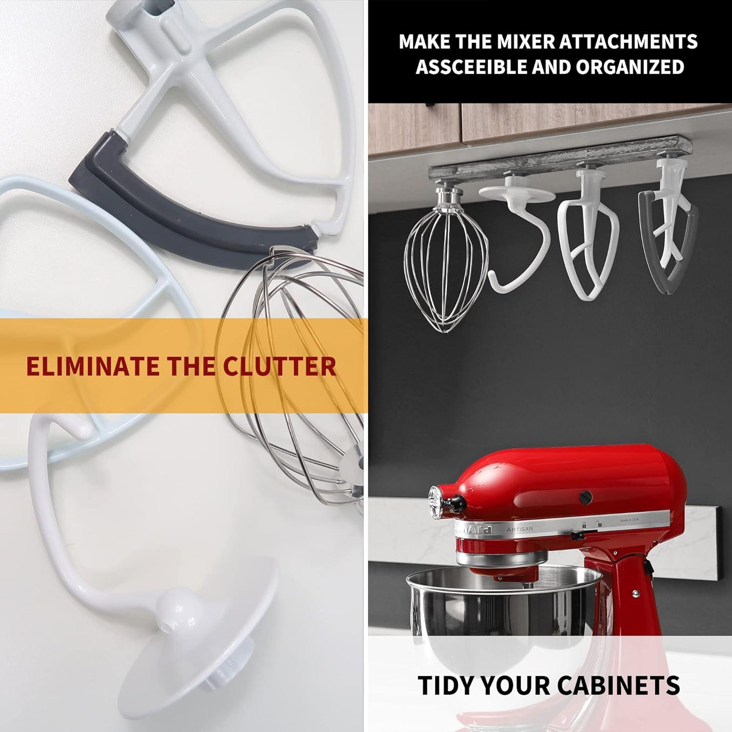 Soporte de Madera para Accesorios de Batidora KitchenAid