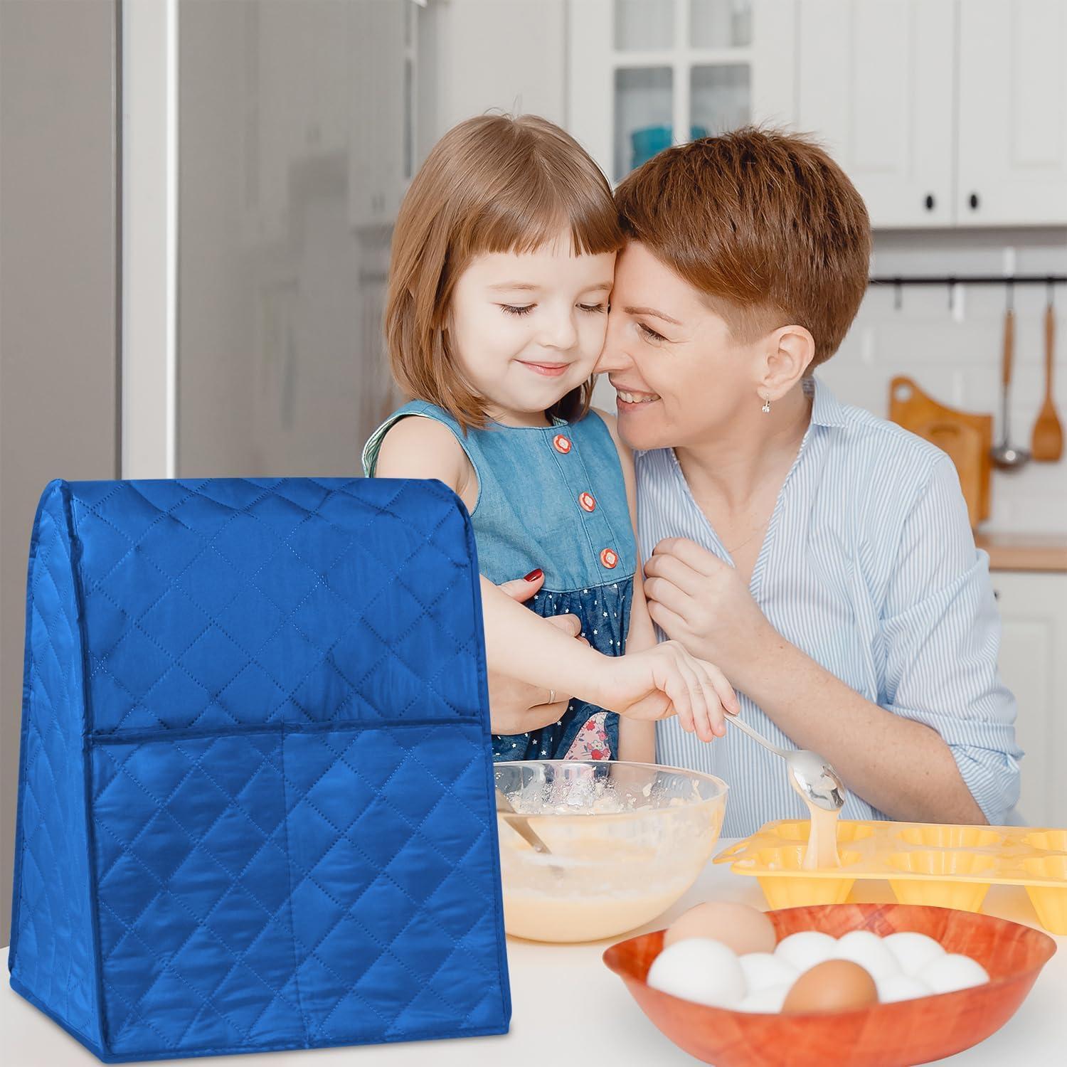 Cubierta a Prueba de Polvo Aunifun para Batidora de Pie Azul