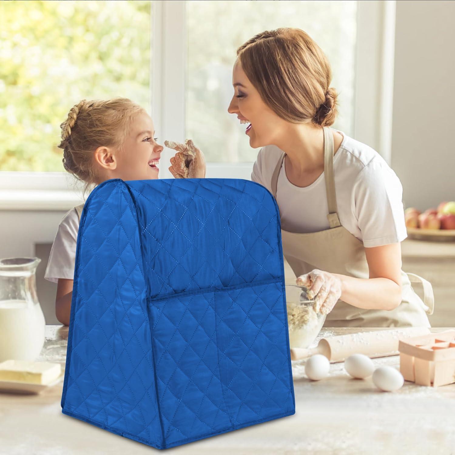 Cubierta a Prueba de Polvo Aunifun para Batidora de Pie Azul