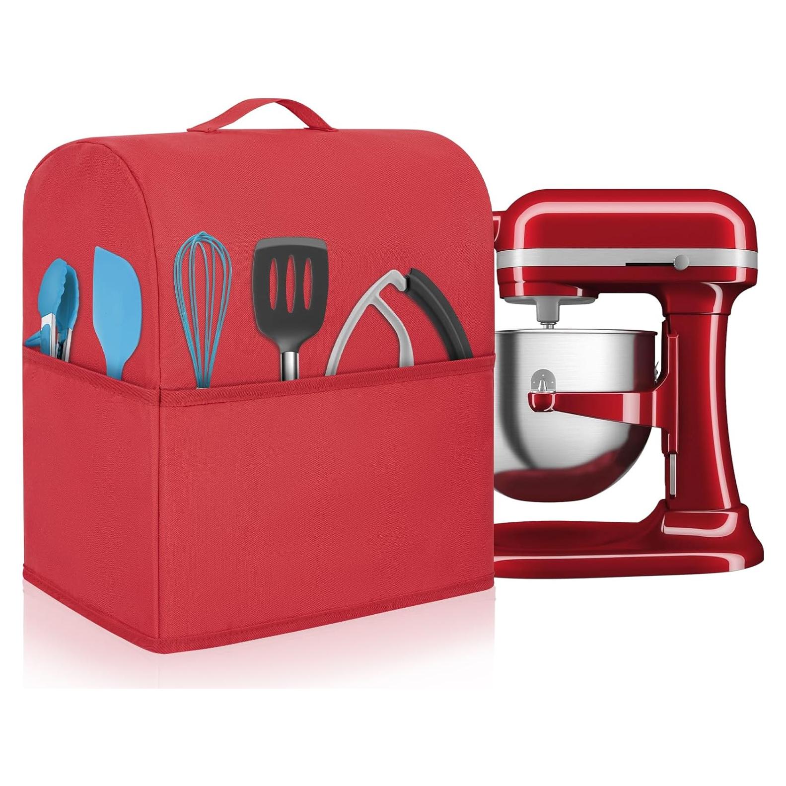 Cubierta de Polvo para Mezclador de Pie FREEAMG Rojo 6-8 Qt