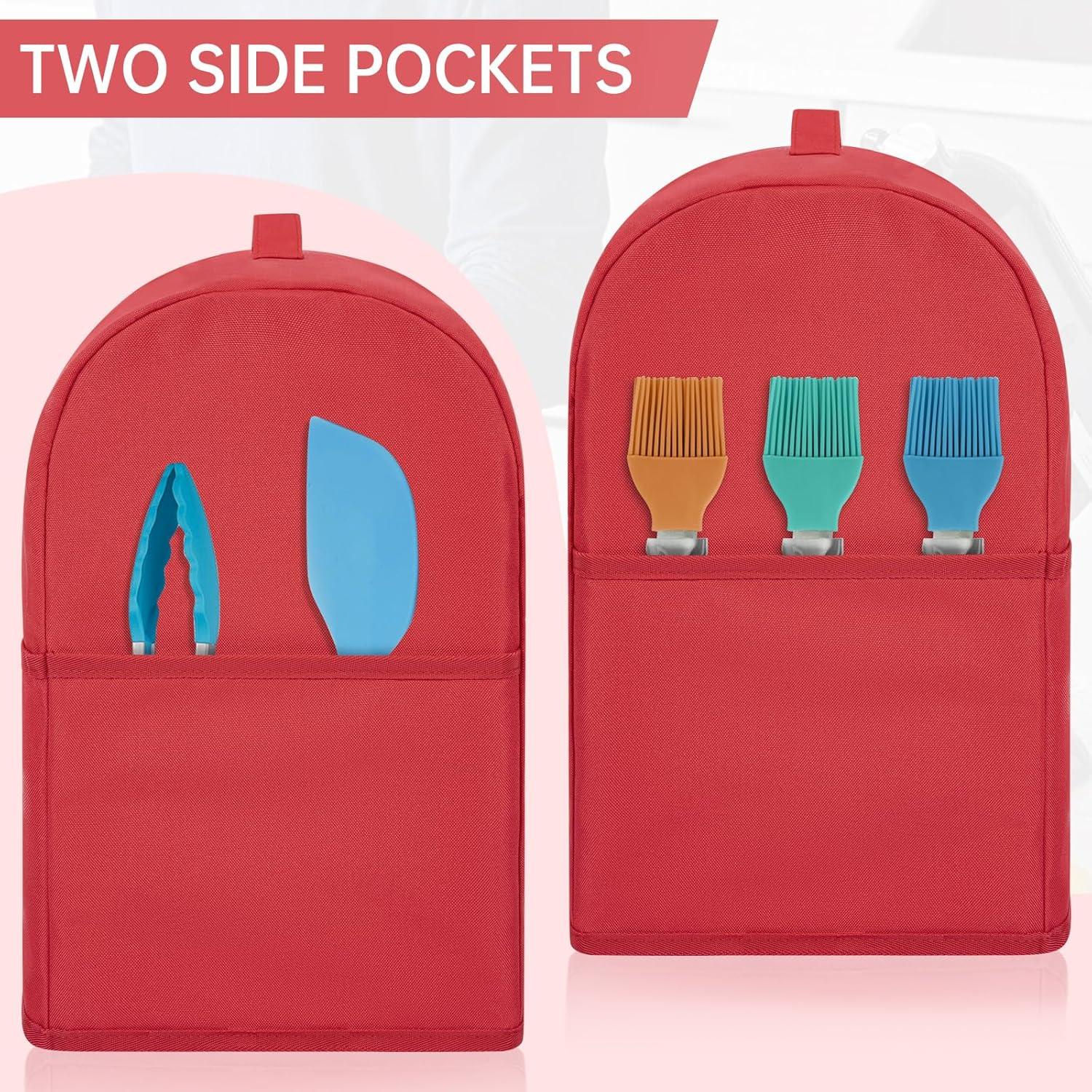 Cubierta de Polvo para Mezclador de Pie FREEAMG Rojo 6-8 Qt