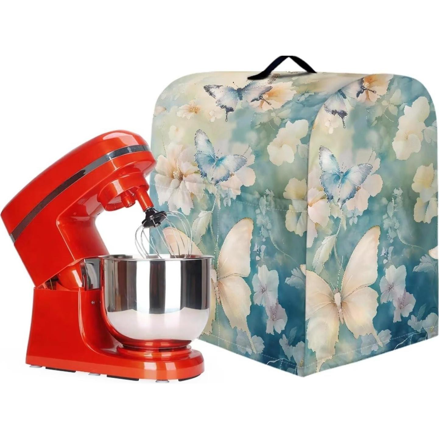 Cubierta para Mezclador de Pie GLENLCWE Azul Mariposa 6-8 Qt